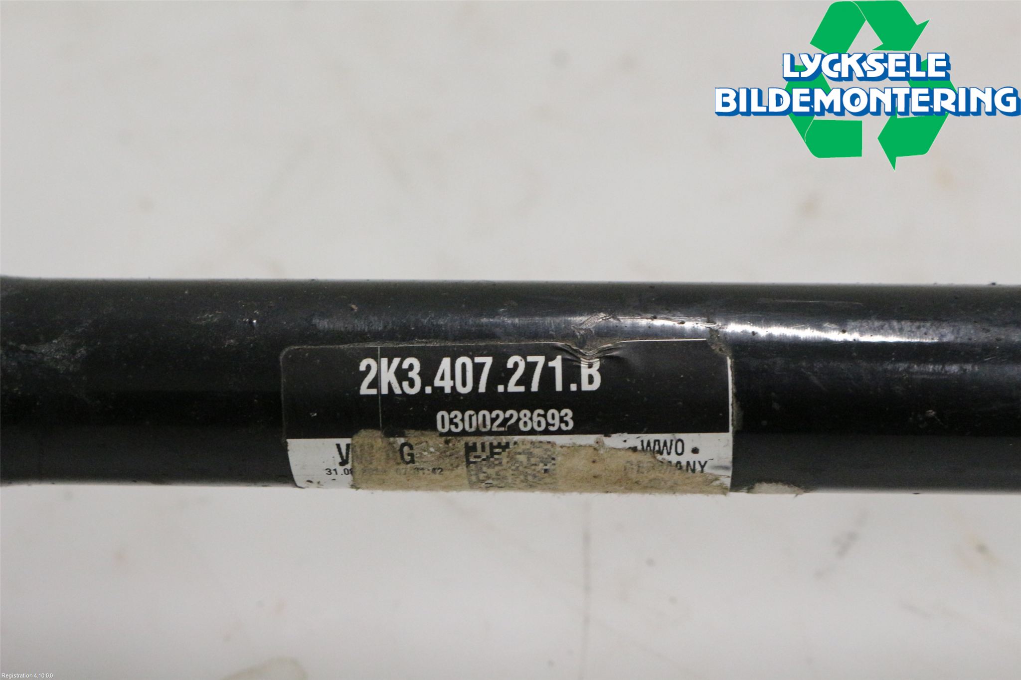Volkswagen VW CADDY 16-20 Drivaxel Fram Vänster