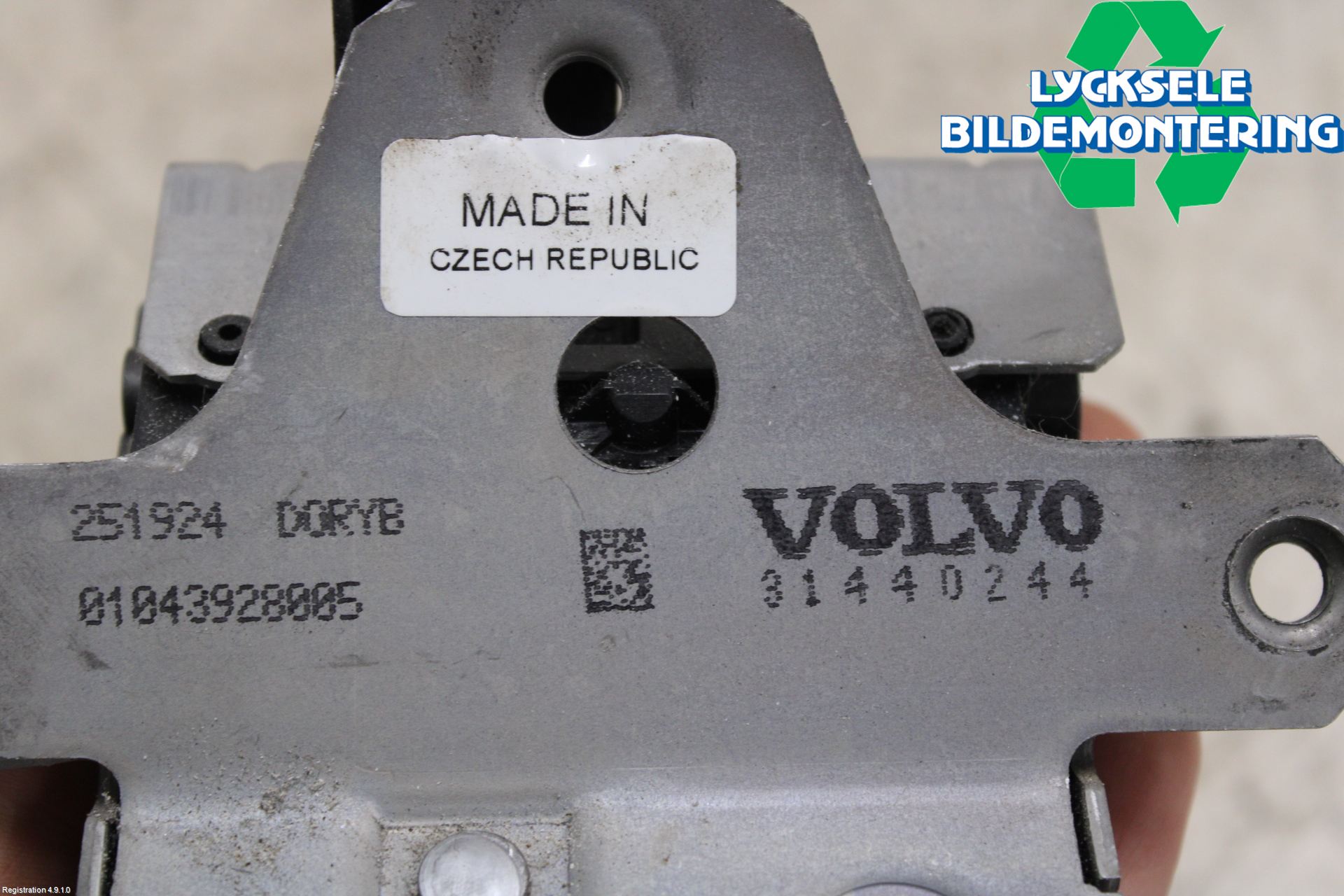 Volvo XC60 14-17 Låskista Baklucka