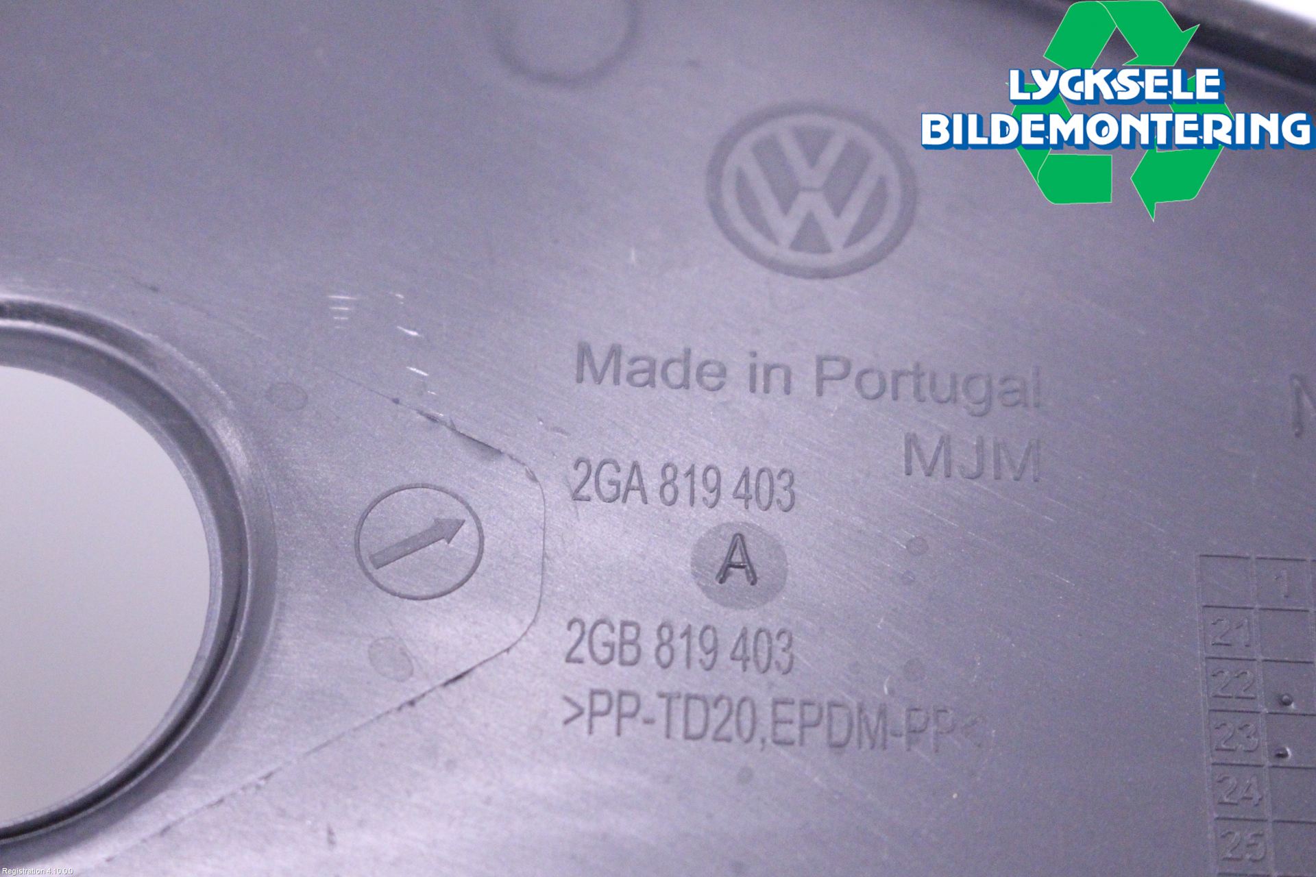 Volkswagen VW T-ROC 18- Torpedplåt-Torpedplast