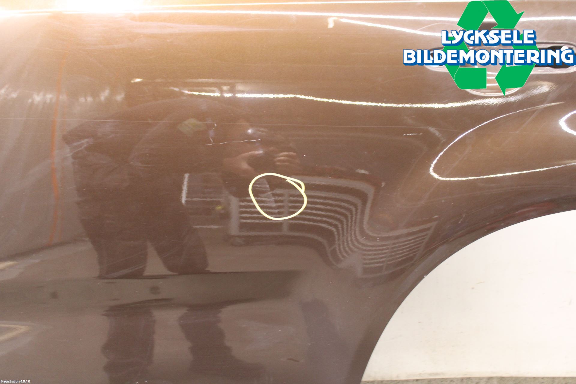 Kia SORENTO 10-14 Dörr Bak Vänster