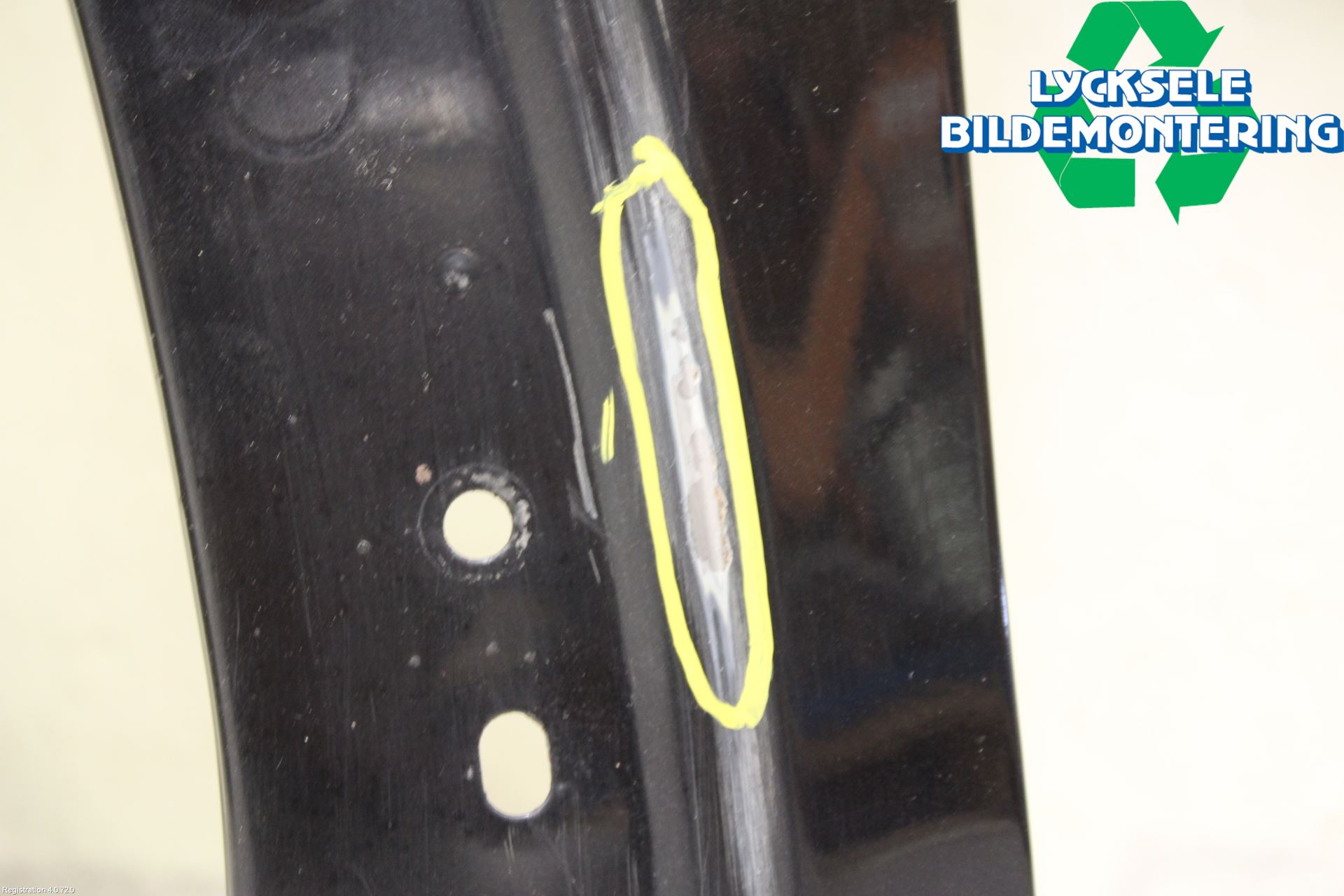 Volvo C30 07-10 Skärm Fram Vänster