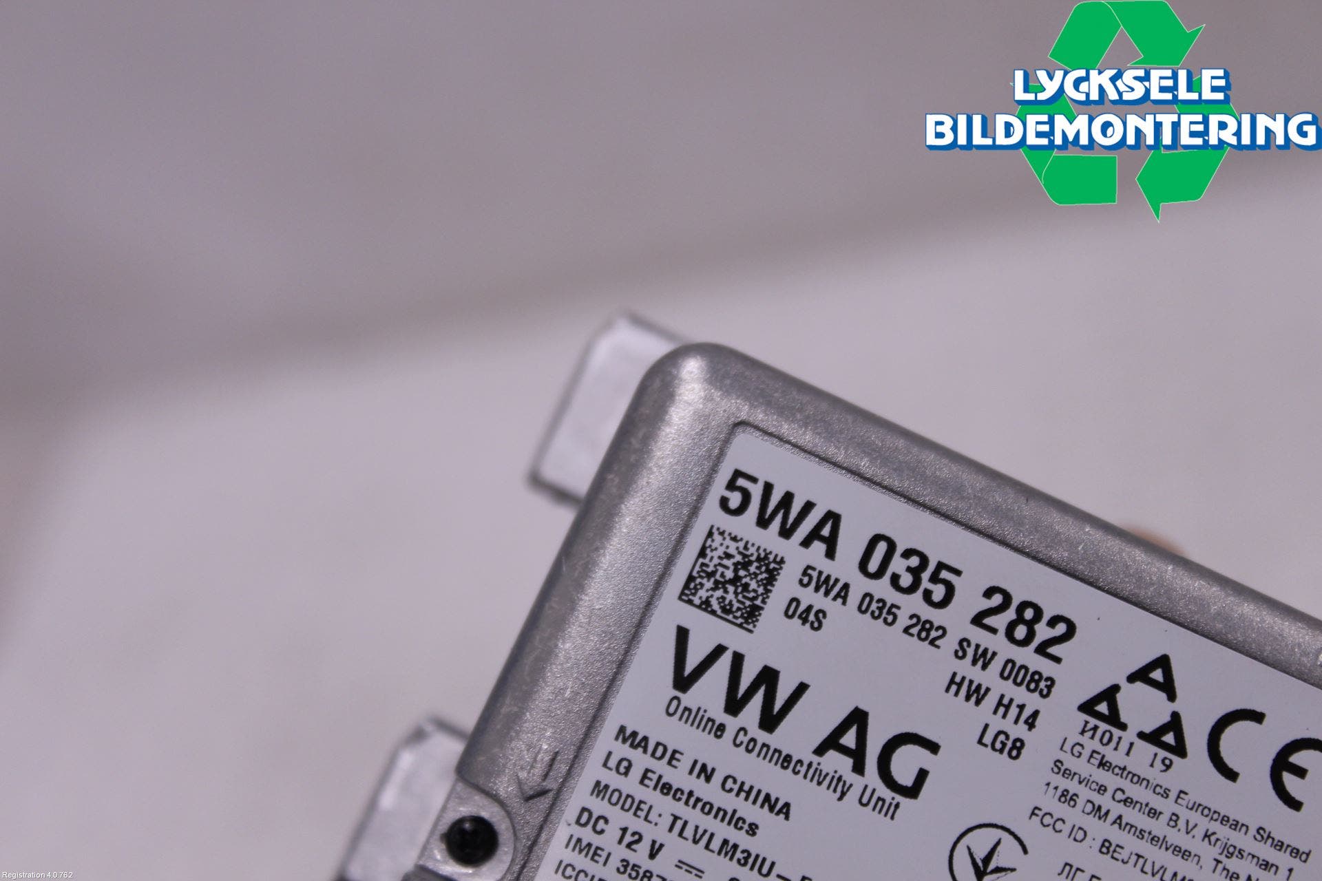 Audi A1 19- Styrenhet Övrigt