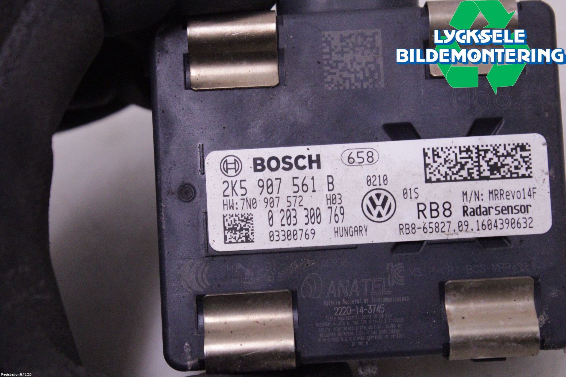 Volkswagen VW CADDY 16-20 Sensor Aktivt Kollisionsskydd