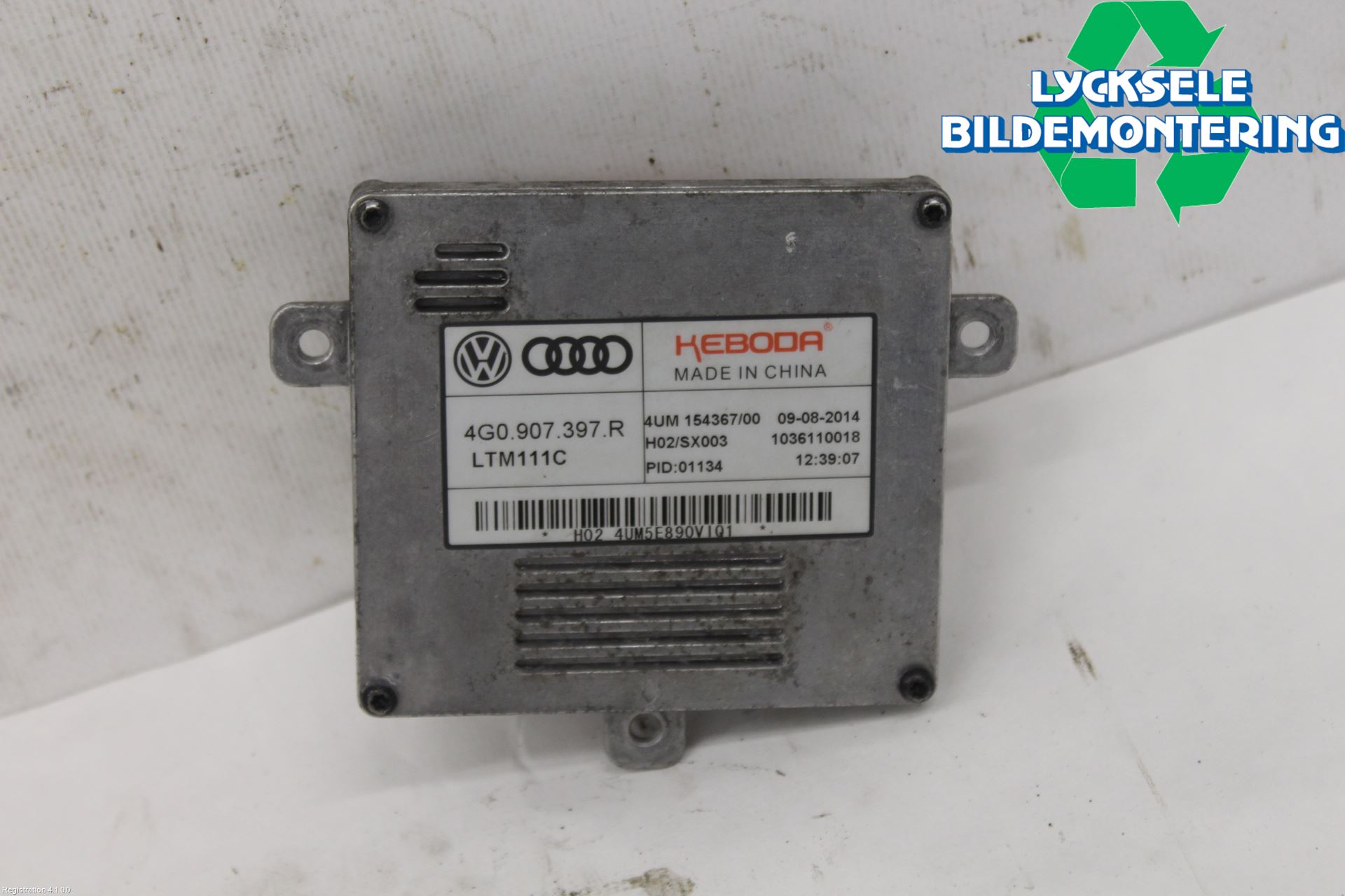 Audi A6 ALLROAD 12-18 Styrenhet Strålkastare