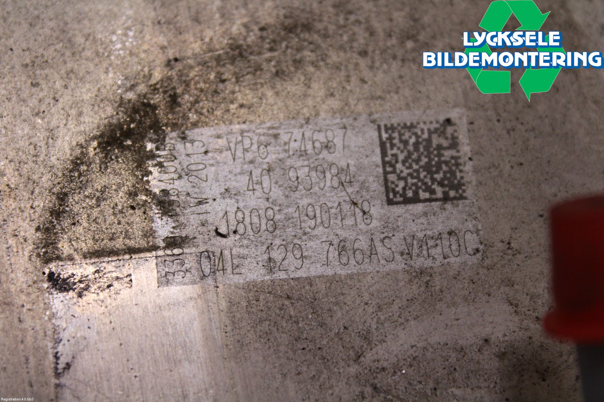 Audi A4/S4 B9 16-19 Grenrör Insug