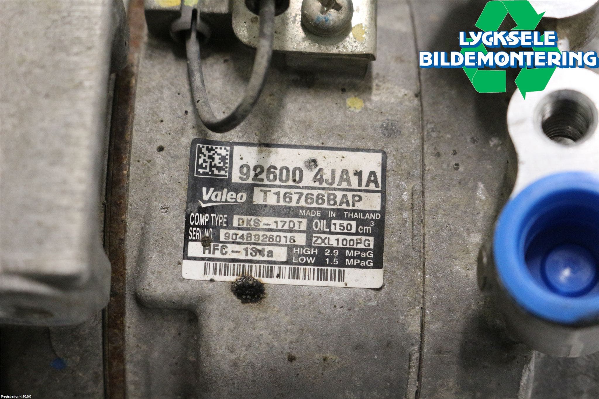 Nissan NAVARA, TREK-1 17-21 Ac Kompressor