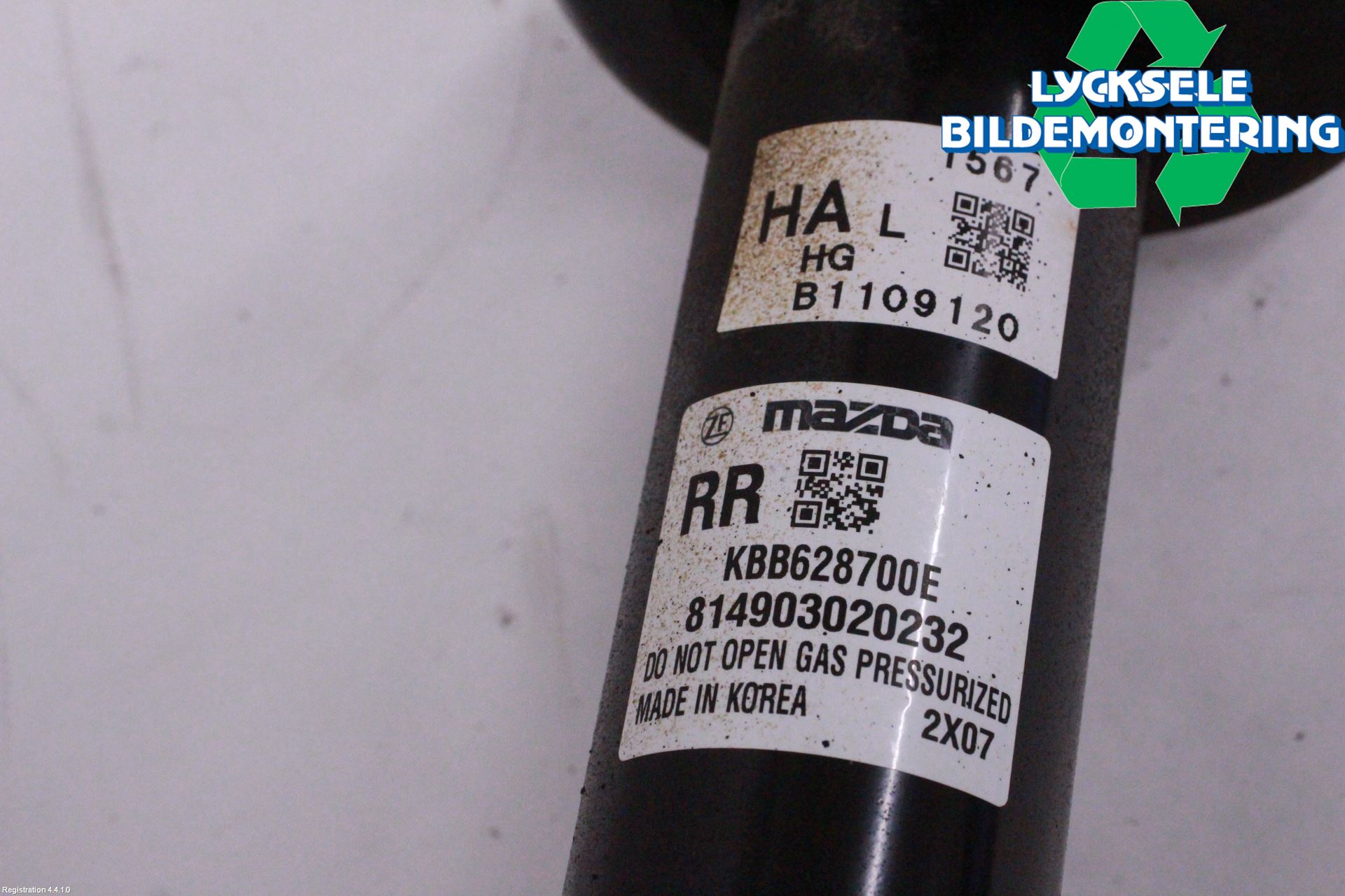 Mazda CX-60 22- Stötdämpare Bak