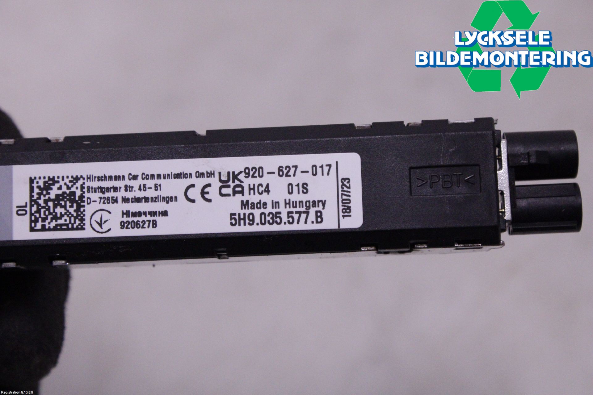 Volkswagen VW GOLF / E-GOLF VIII 20- Antennförstärkare