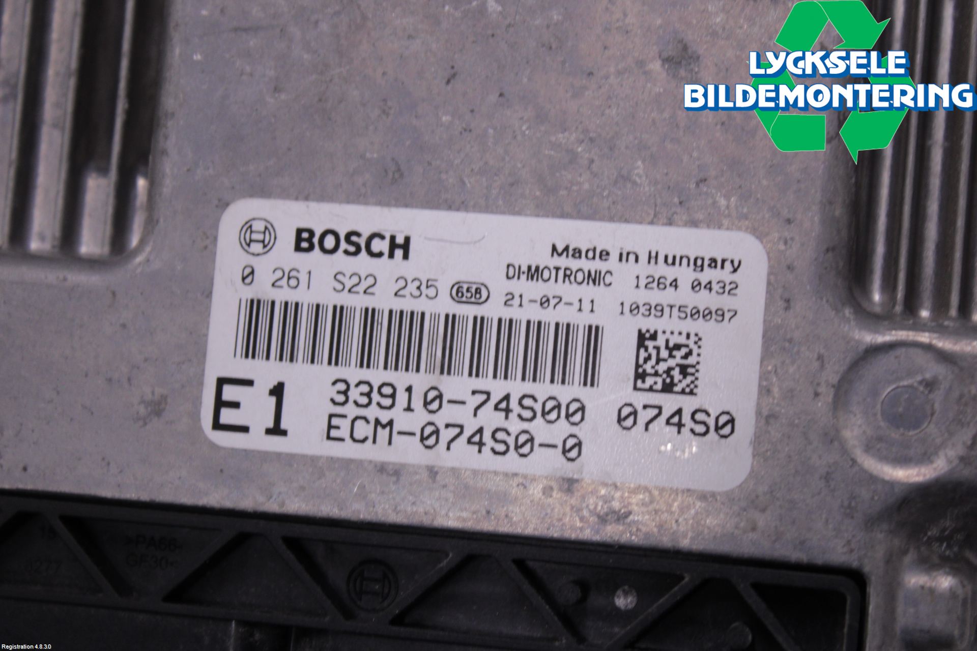 Suzuki VITARA 15- Styrenhet Insprut Bensin