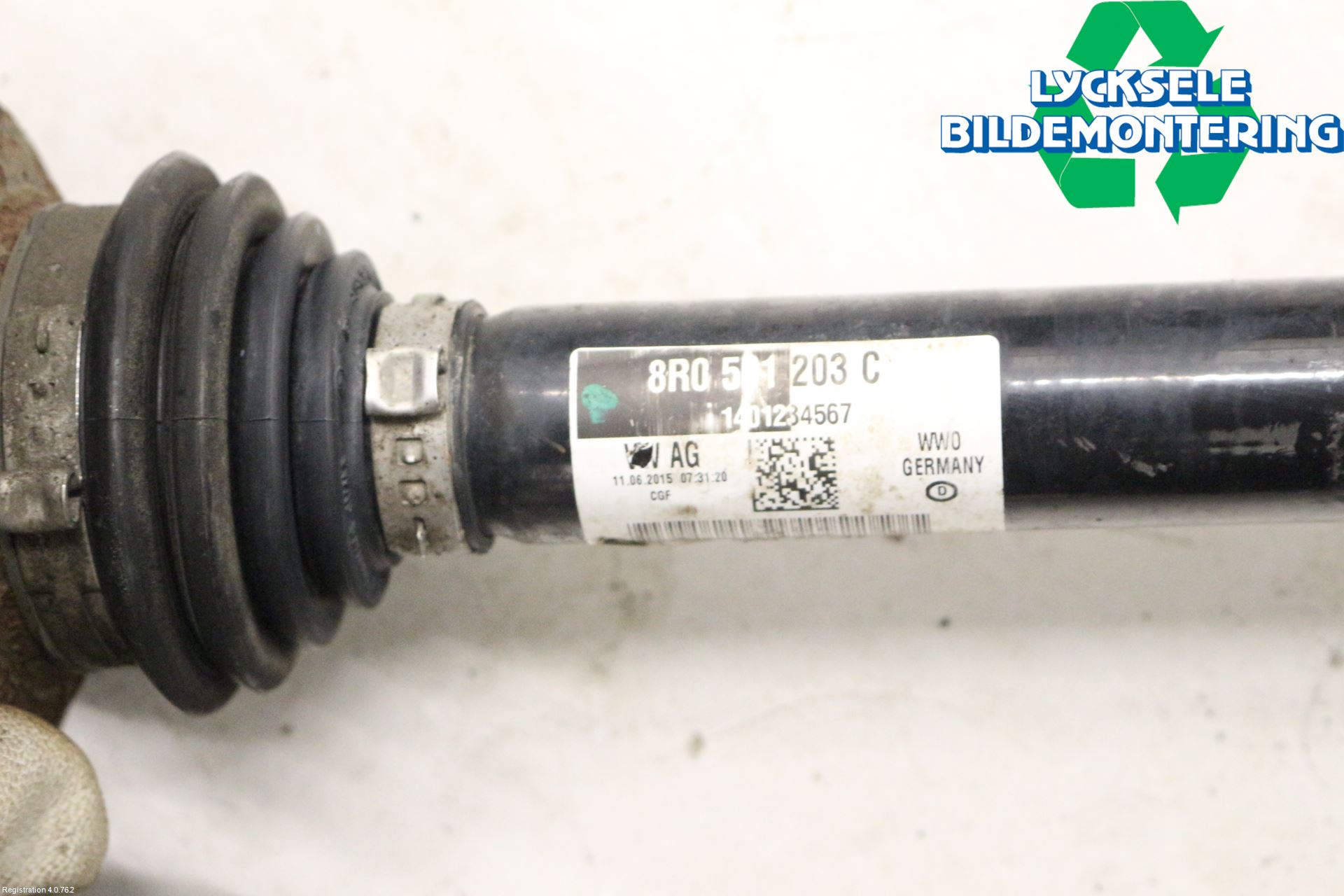 Audi A6/S6 4G 11-18 Drivaxel Bak Höger