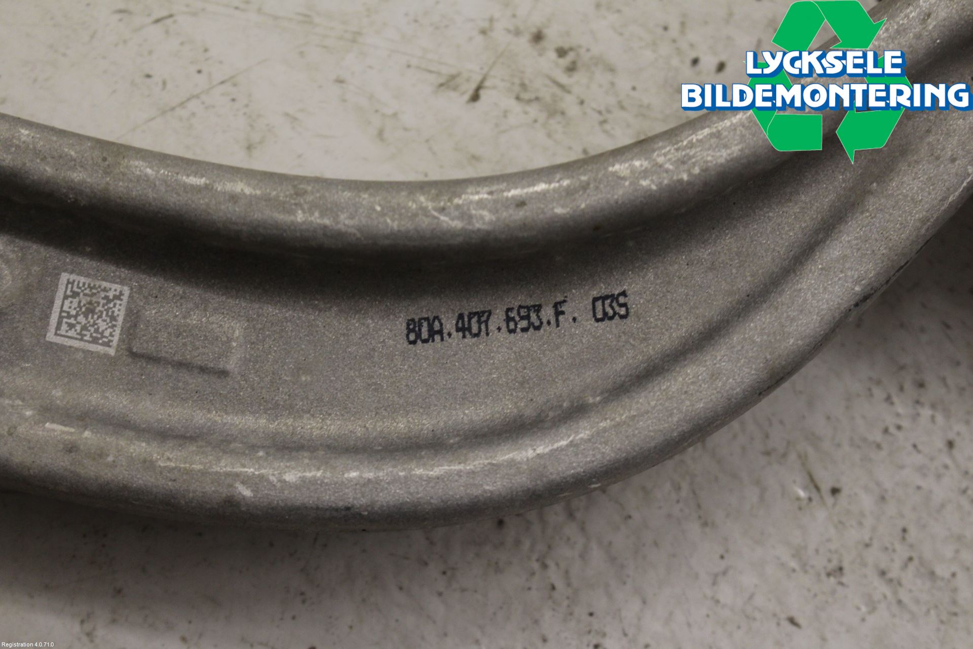 Audi A7 Sportback 4K 18- Bärarm Fram Undre Vä