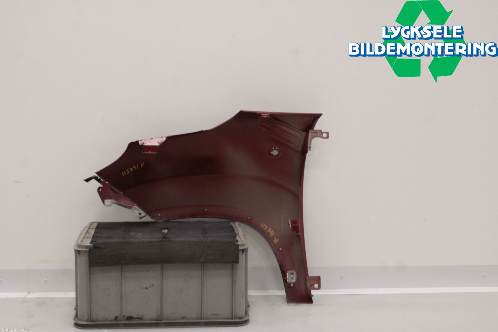 Fiat 500L 13-19 Skärm Fram Höger