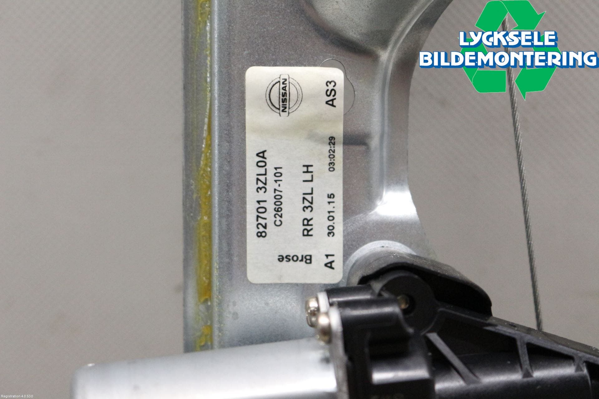 Nissan PULSAR Fönsterhiss El Kompl