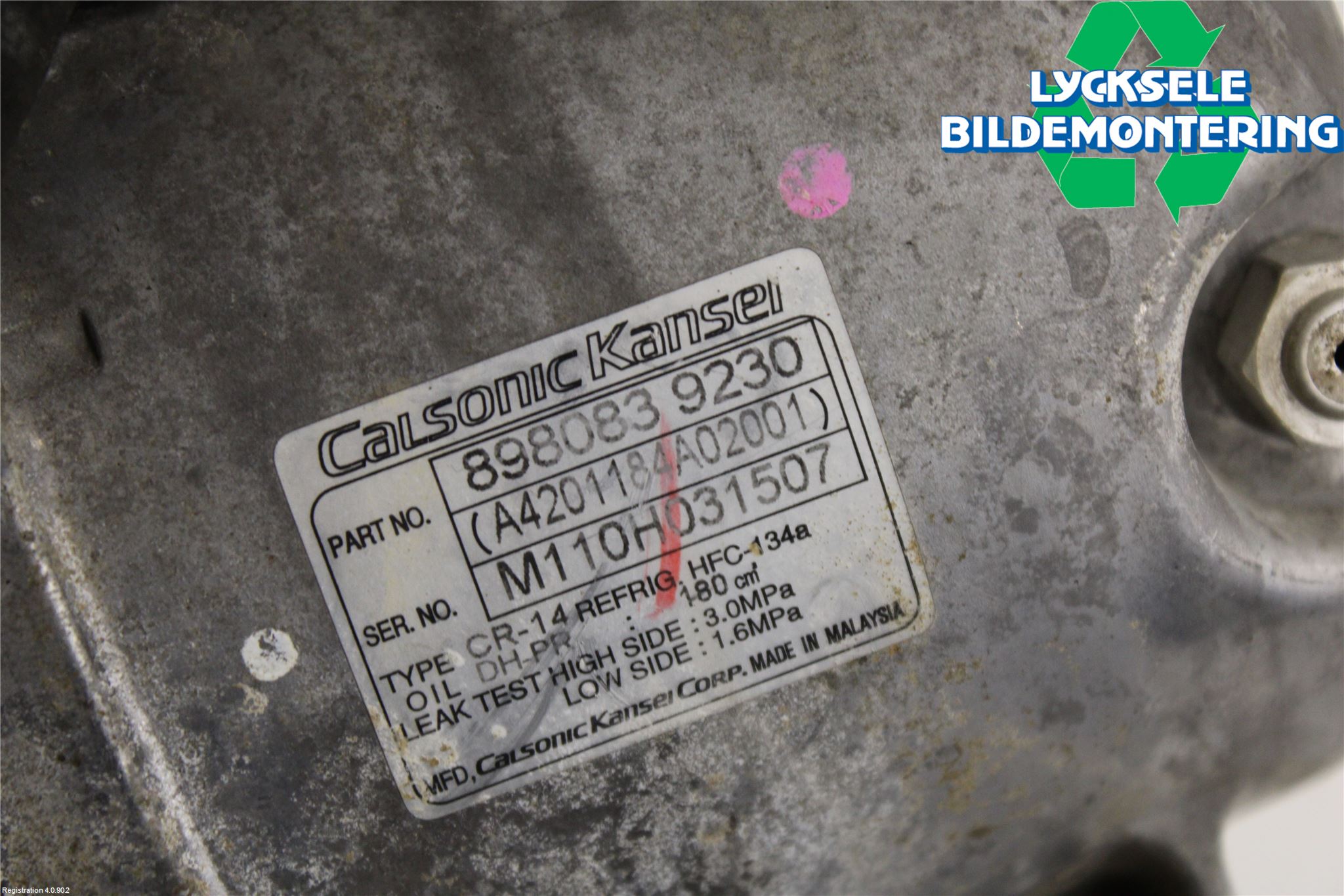 Isuzu D-MAX Ac Kompressor