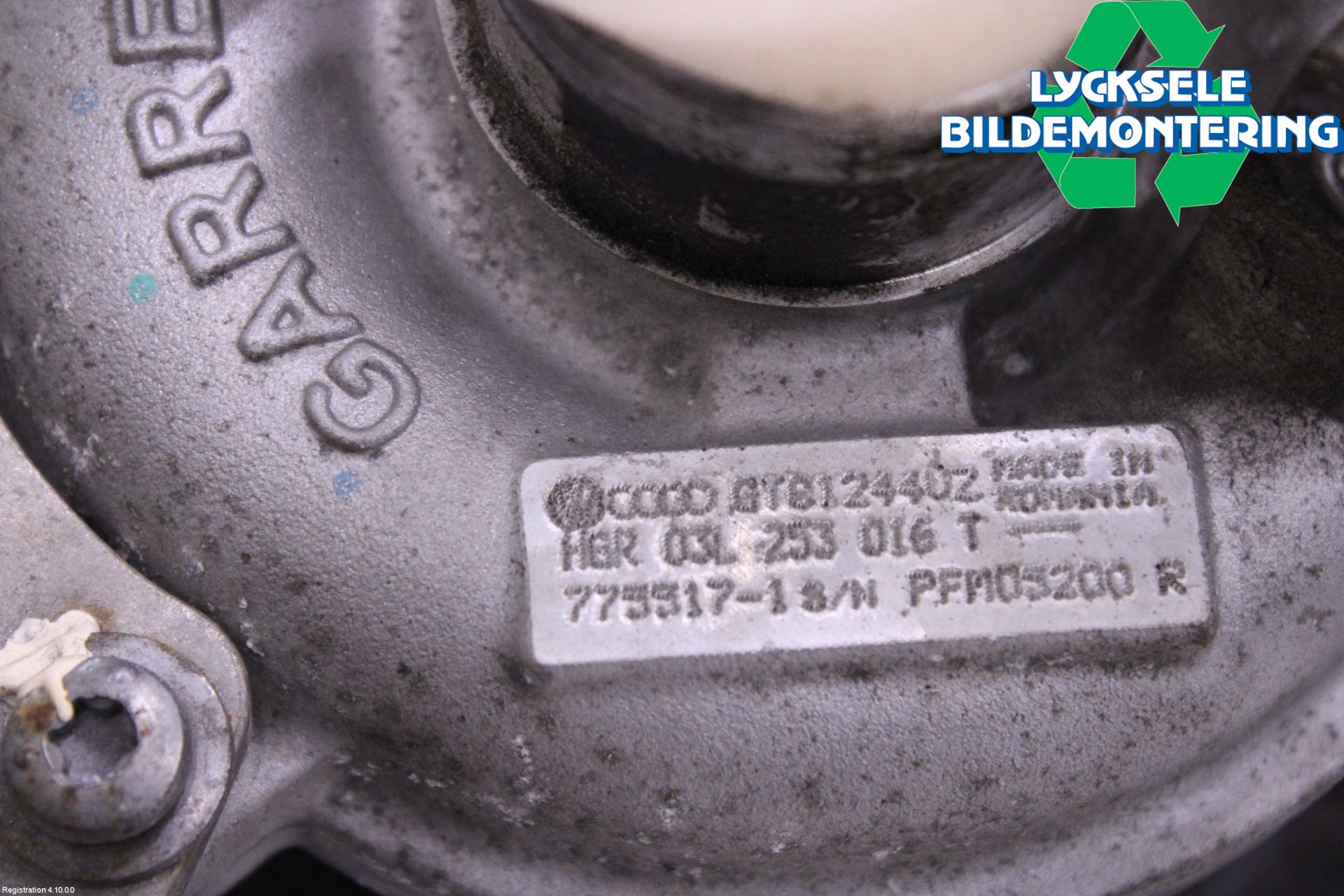 Volkswagen VW CADDY 11-15 Turboaggregat