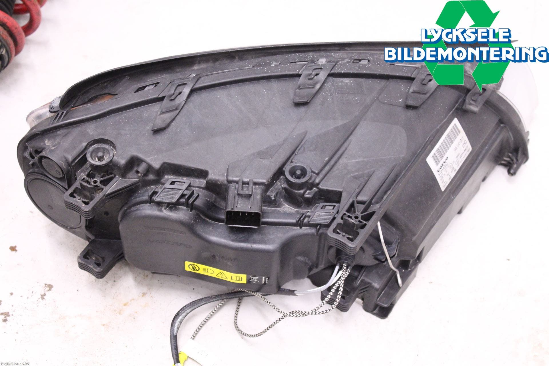 Volvo V70 08-13 Strålkastare Vänster