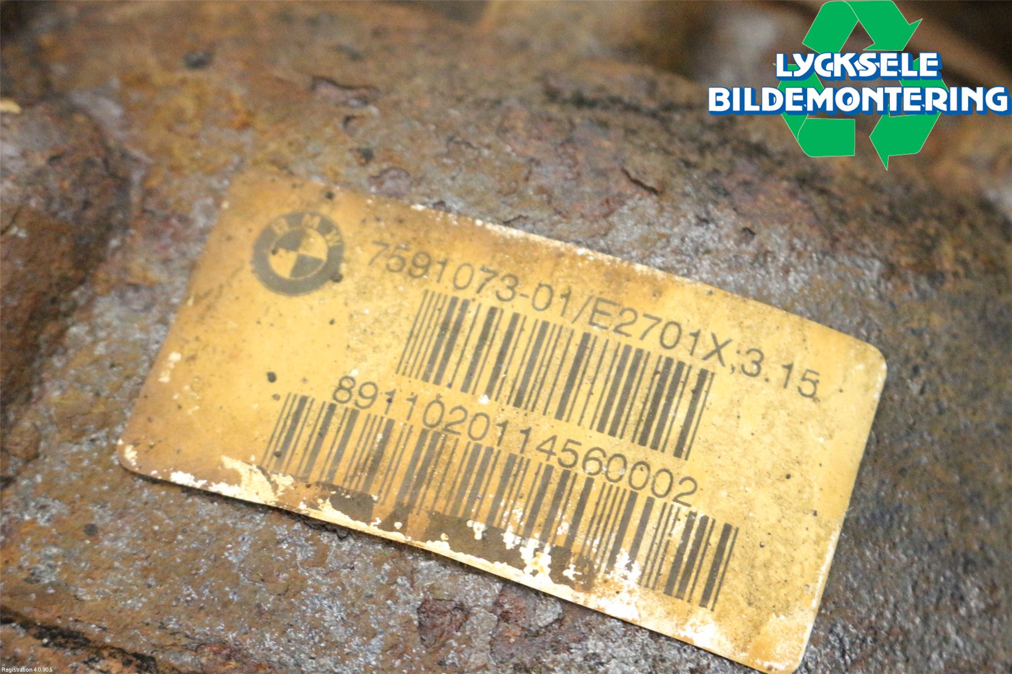 BMW 3 E90/91 SED/TOU 05-12 Bakväxel-Diff