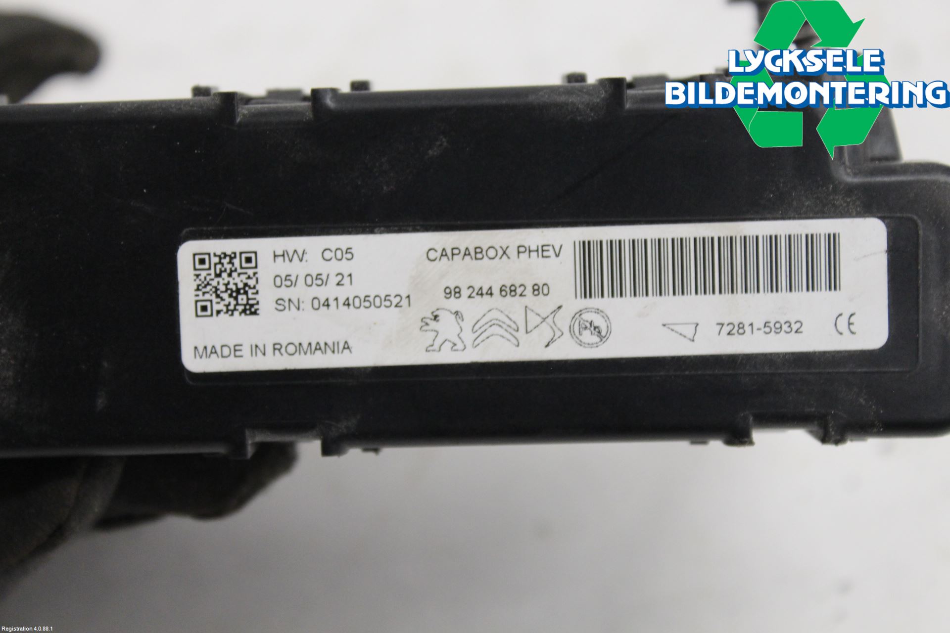 Peugeot 508 19- Styrenhet Övrigt