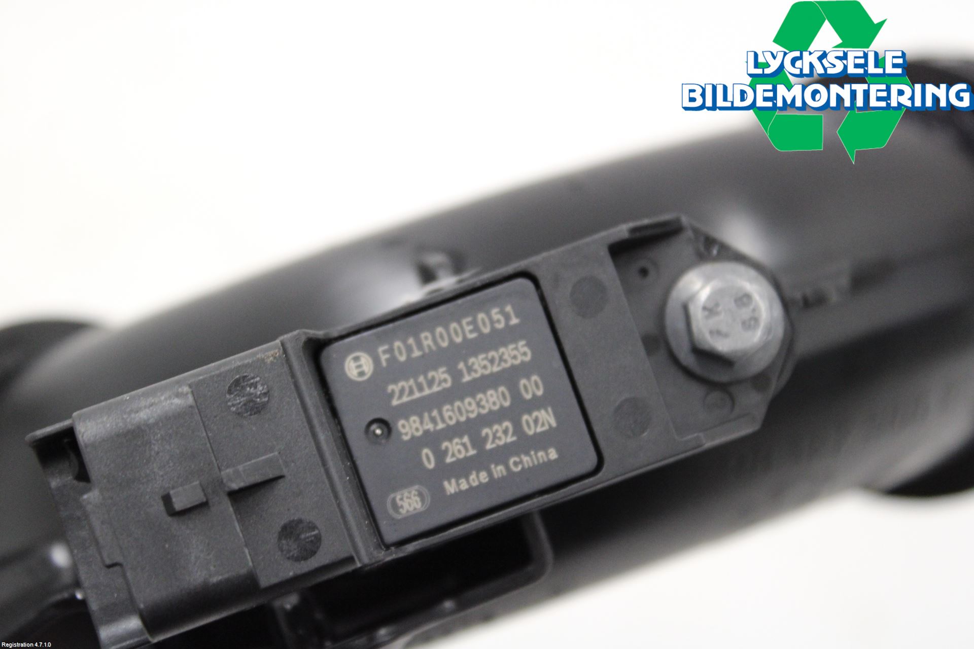 Peugeot 308/E-308 21- Laddluft-Intercoolerrör