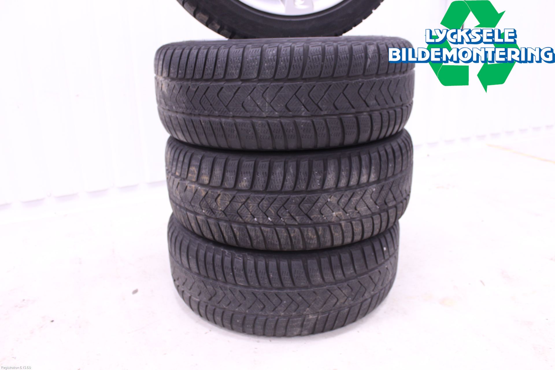 BMW 5 F10/F11/F18 09-17 Vinterdäck Alumfälg 4St