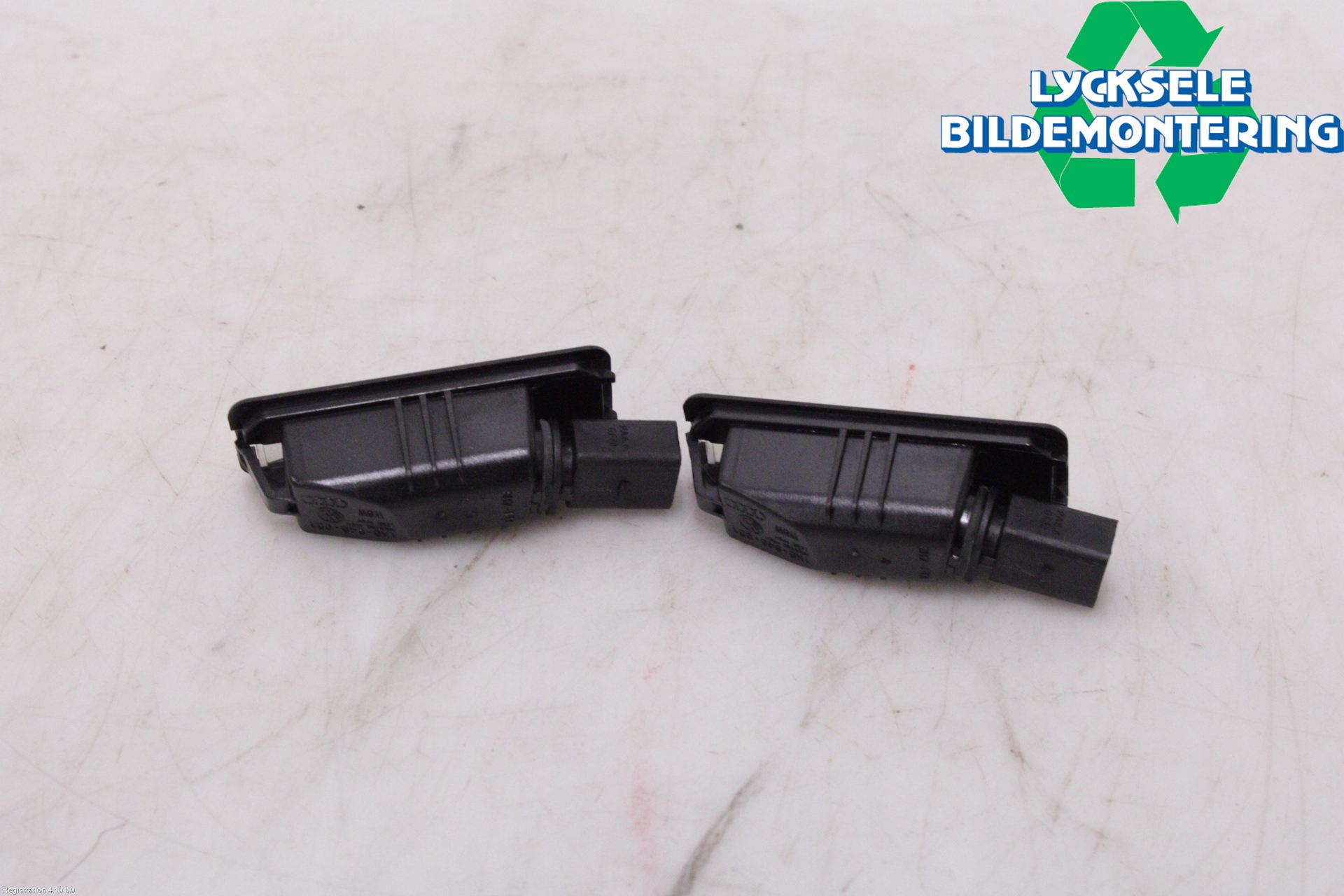 Volkswagen VW POLO 10-17 Skylt Belysning