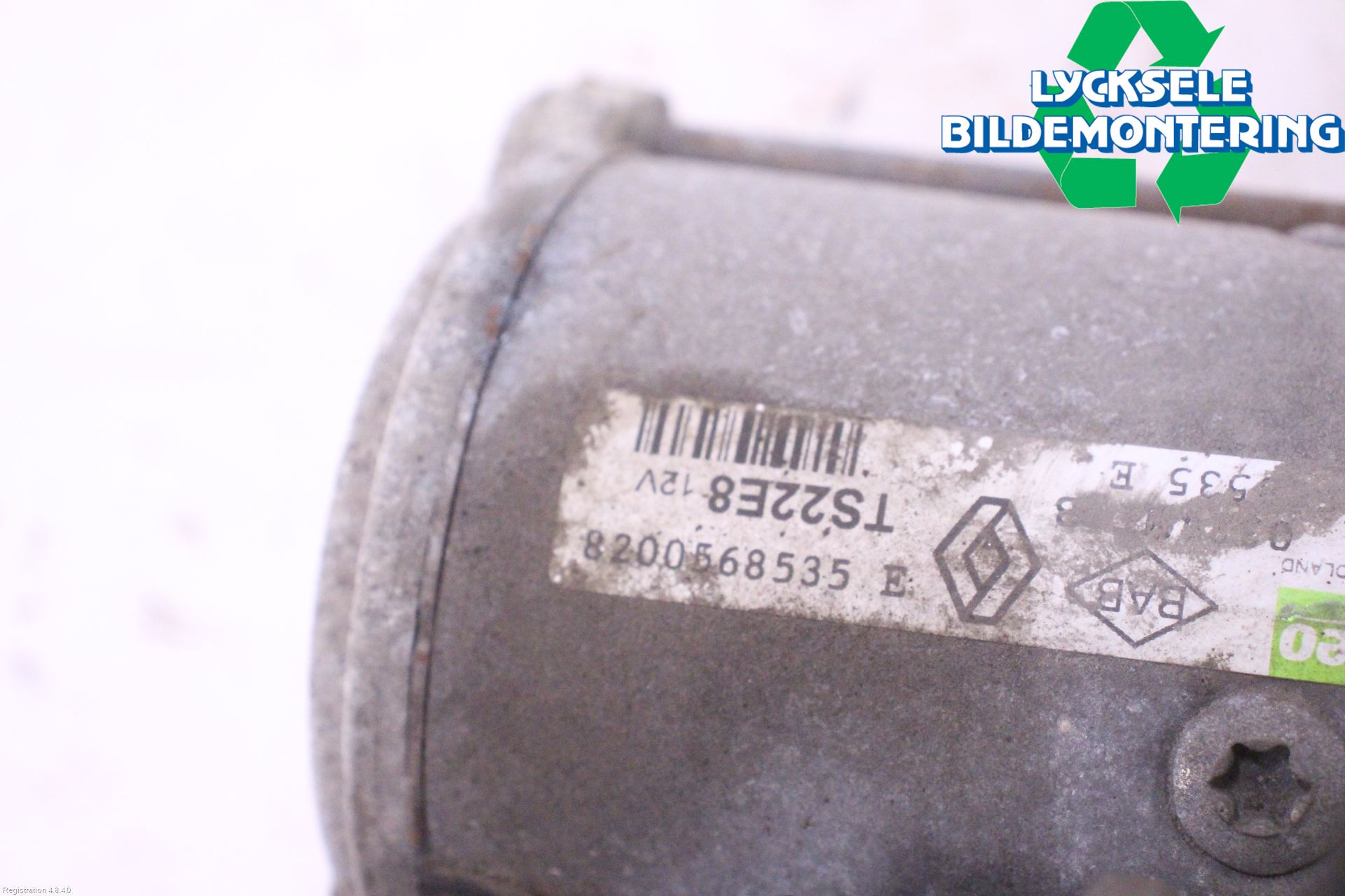 Renault LAGUNA III 11-15 Startmotor Diesel