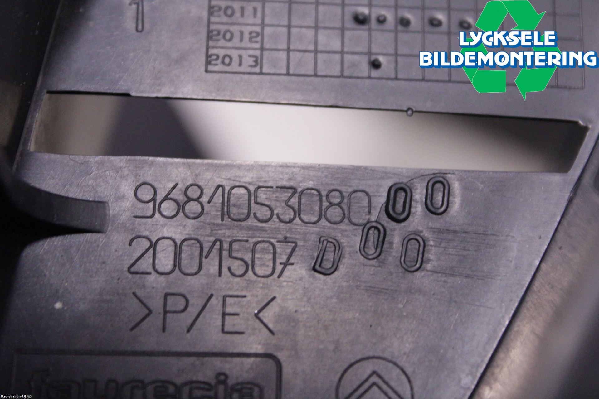 Citroen C5 08-17 Stötfångar Deformelement Fram