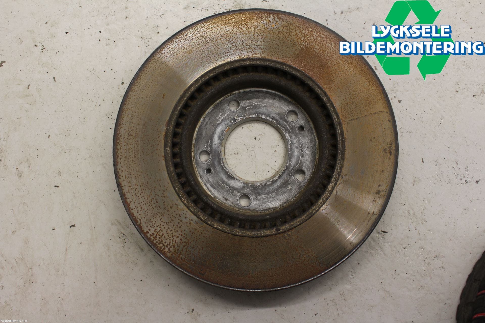 Kia SPORTAGE (SL) 11-15 Bromsskiva Fram