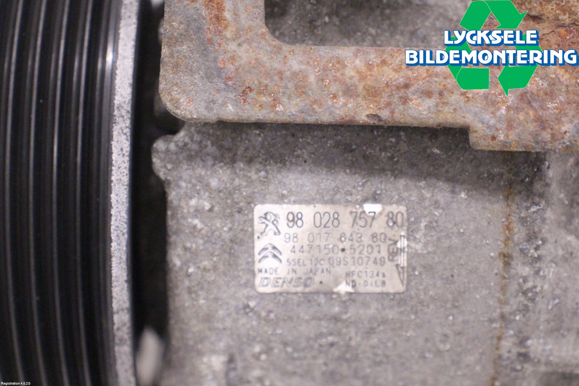 Peugeot PARTNER 16-18 Ac Kompressor