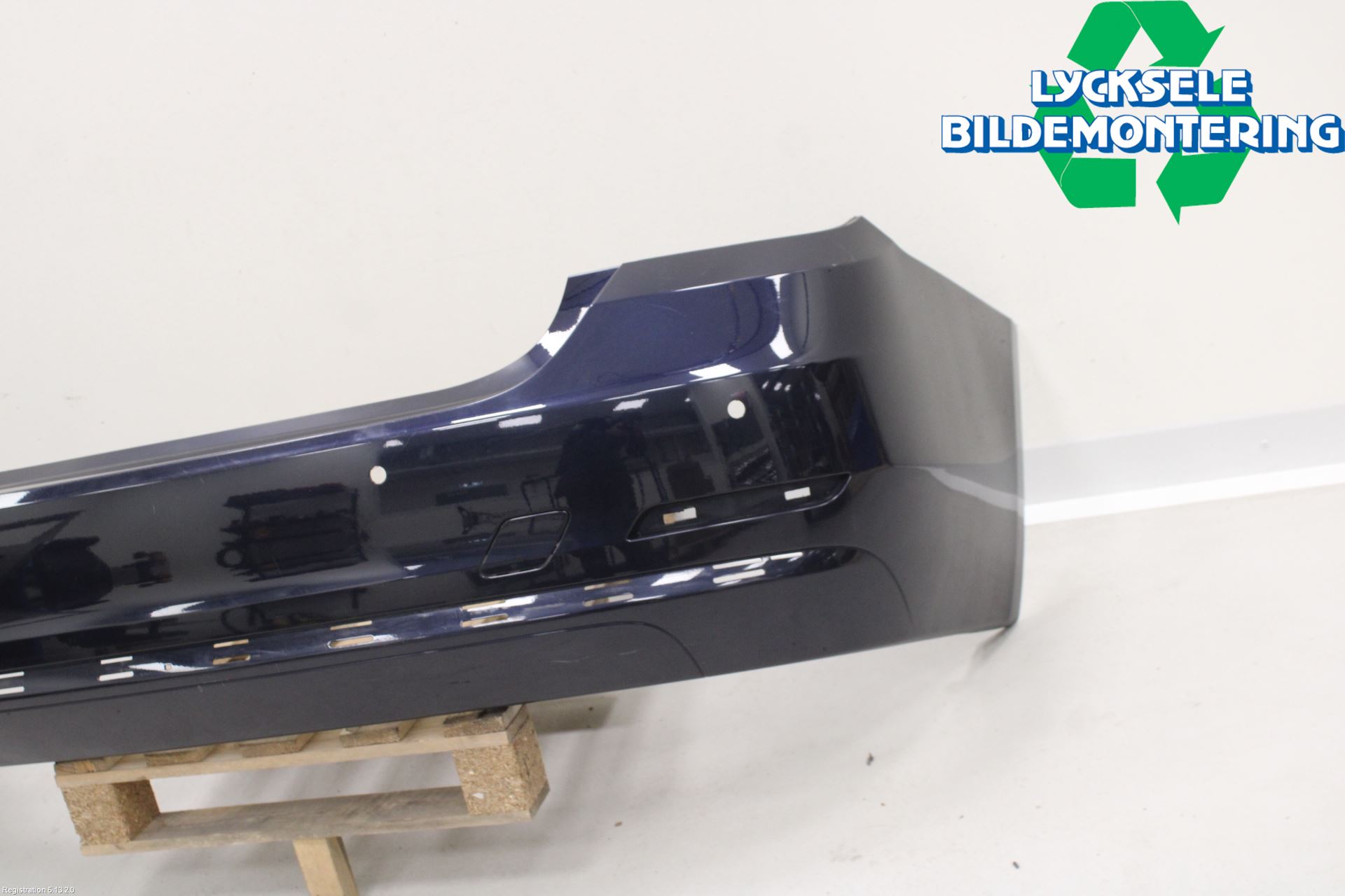 BMW 4 F32/F33/F82/F83 13-20 Stötfångarbeklädnad Bak