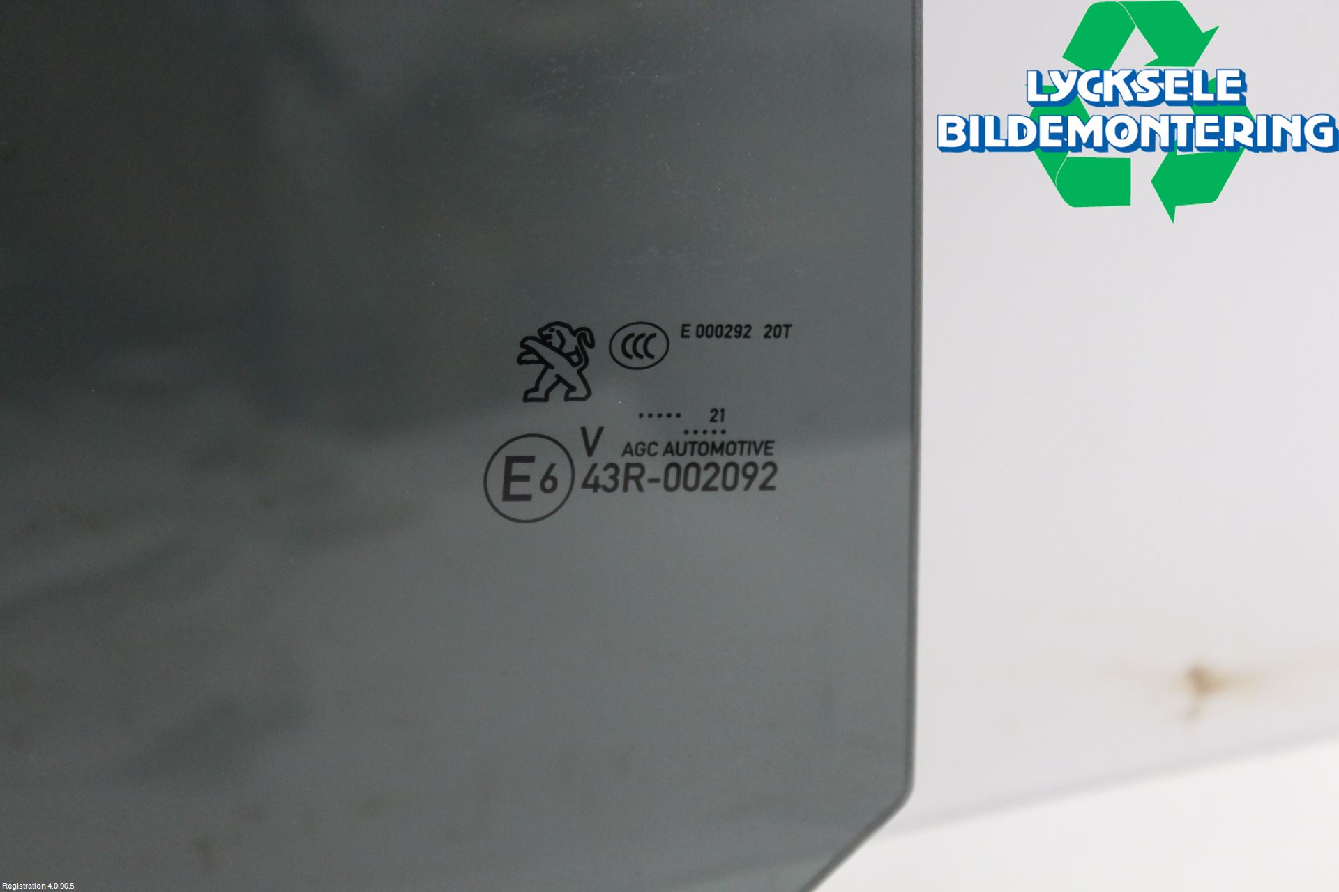 Peugeot 3008 17-24 Dörruta Bak Höger