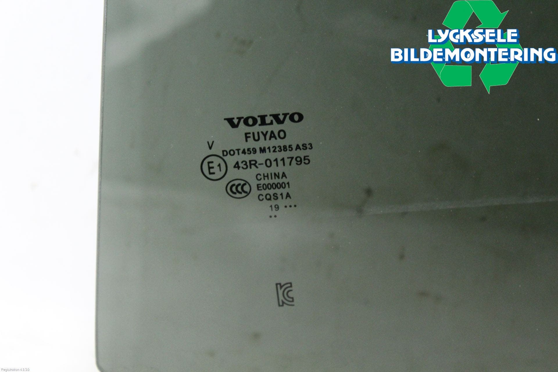 Volvo V60 19- Dörruta Bak Vänster