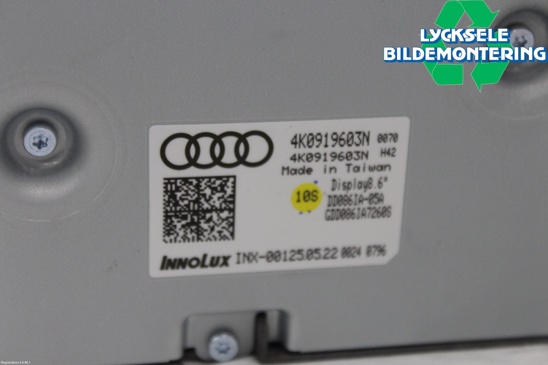 Audi A6 F2/C8 19- Bildskärm