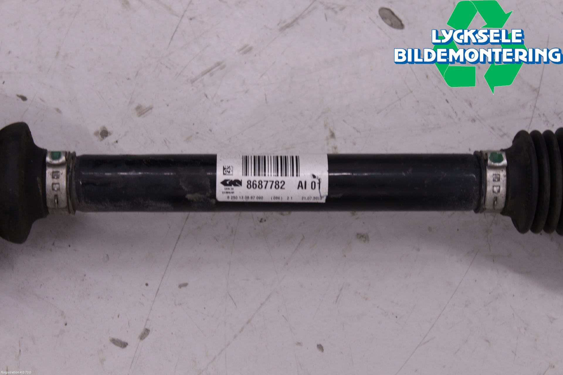 BMW X3 G01 18- Drivaxel Fram Höger