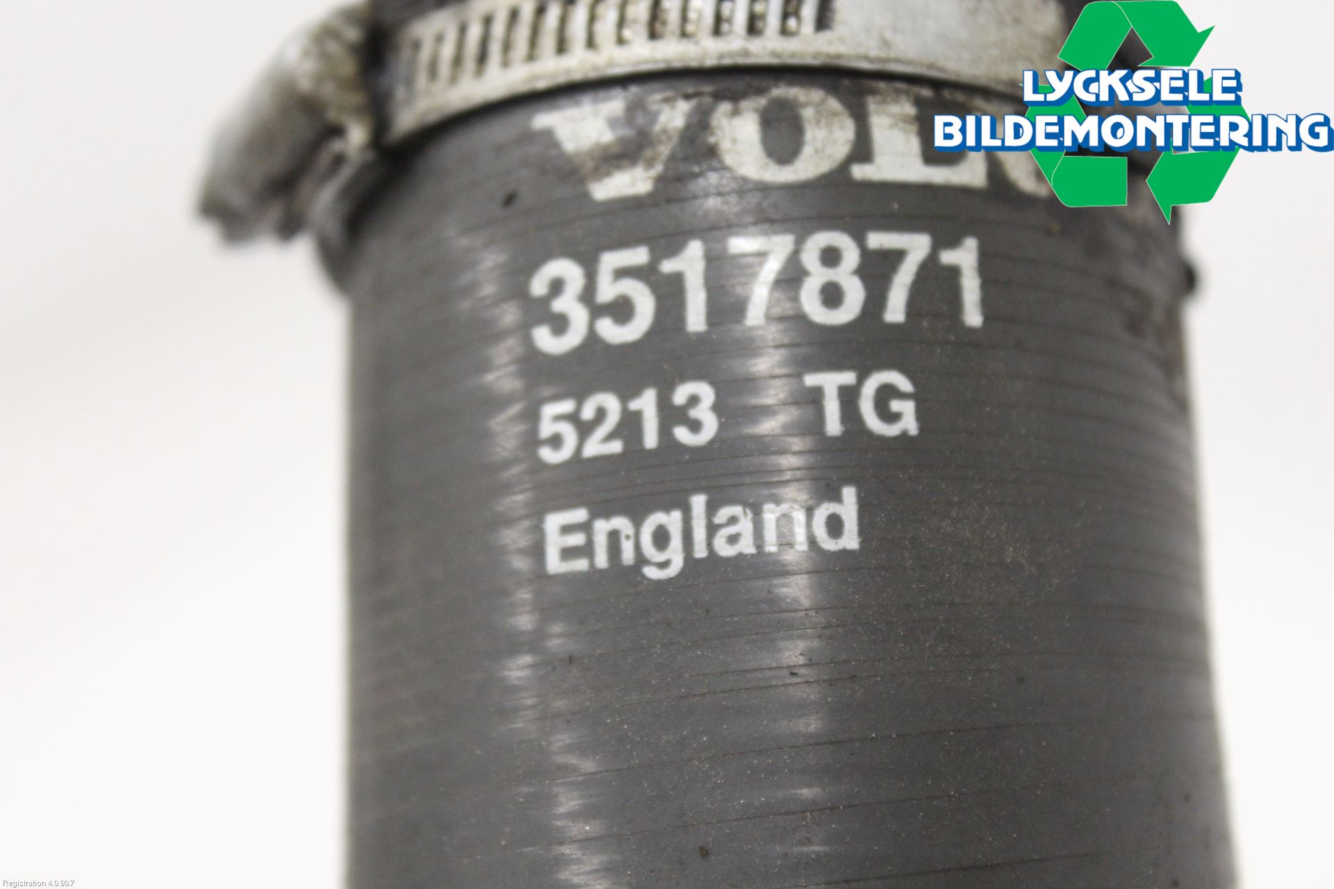 Volvo 940 91-98 Laddluft-Intercoolerrör