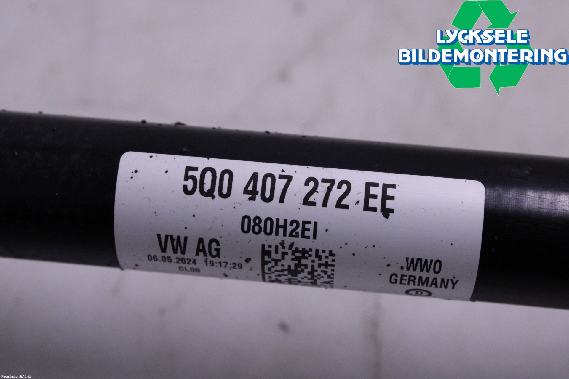 Volkswagen VW GOLF / E-GOLF VIII 20- Drivaxel Fram Höger
