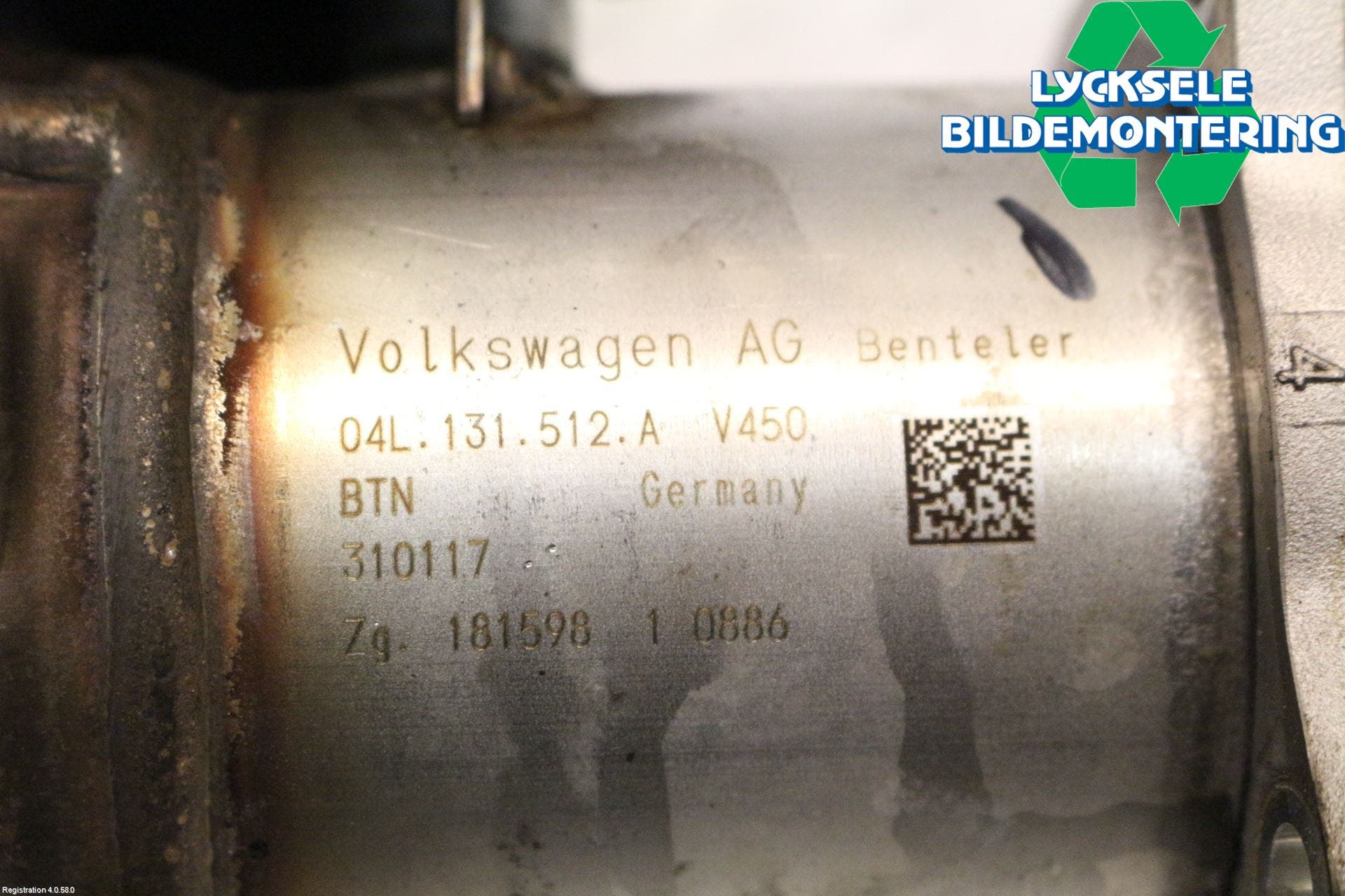 Audi A6/S6 4G 11-18 Avgaskylare