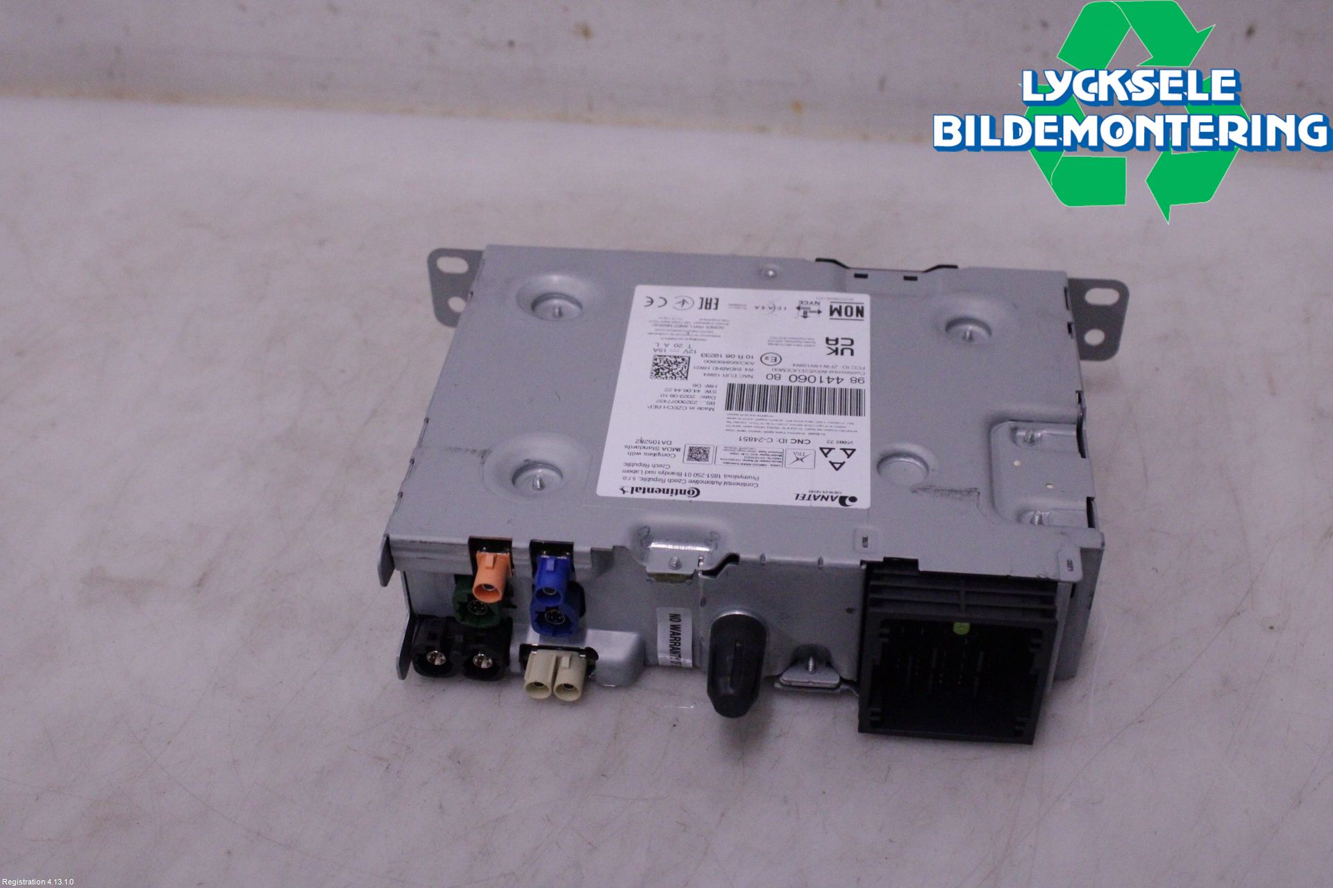 Peugeot 2008/E-2008 20- Cd Radio - Multimediapanel
