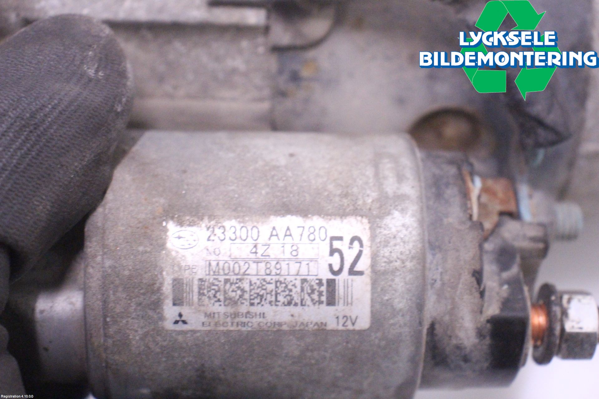 Subaru OUTBACK 15-20 Startmotor Diesel