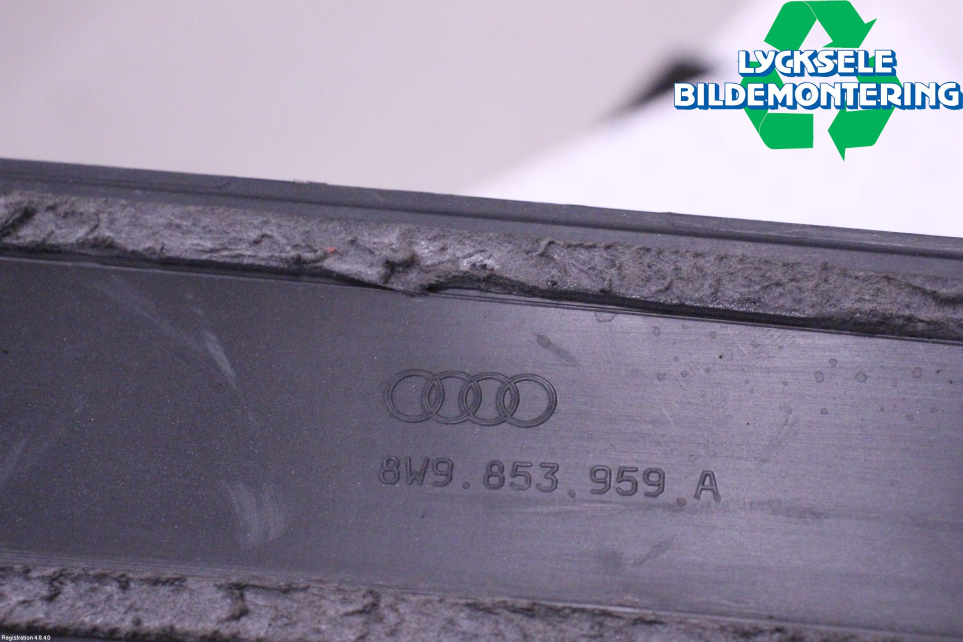 Audi A4/S4 B9 20- Dörr Dekorlist Fram Vä