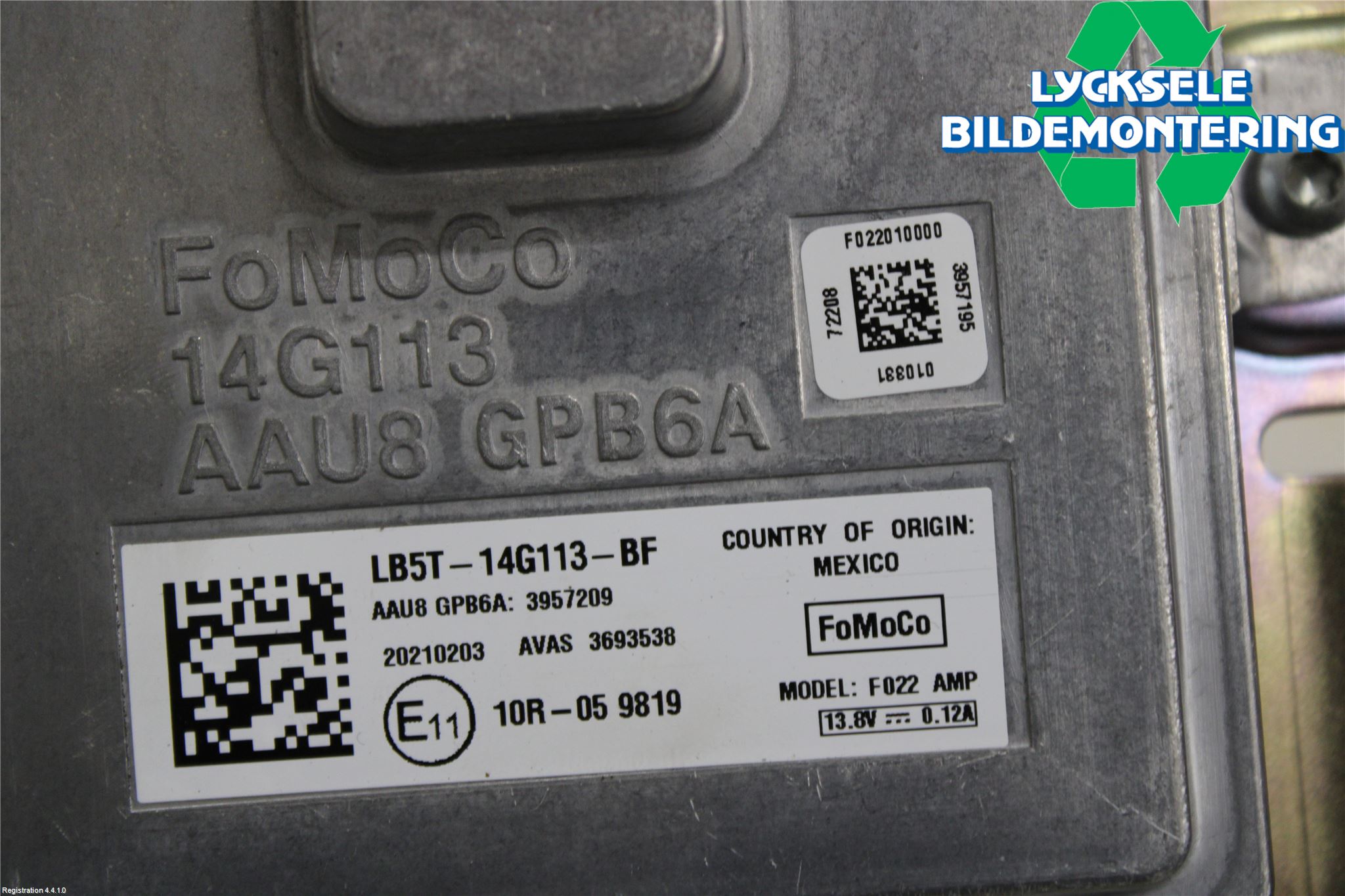 Ford EXPLORER 93-23 Styrenhet Övrigt