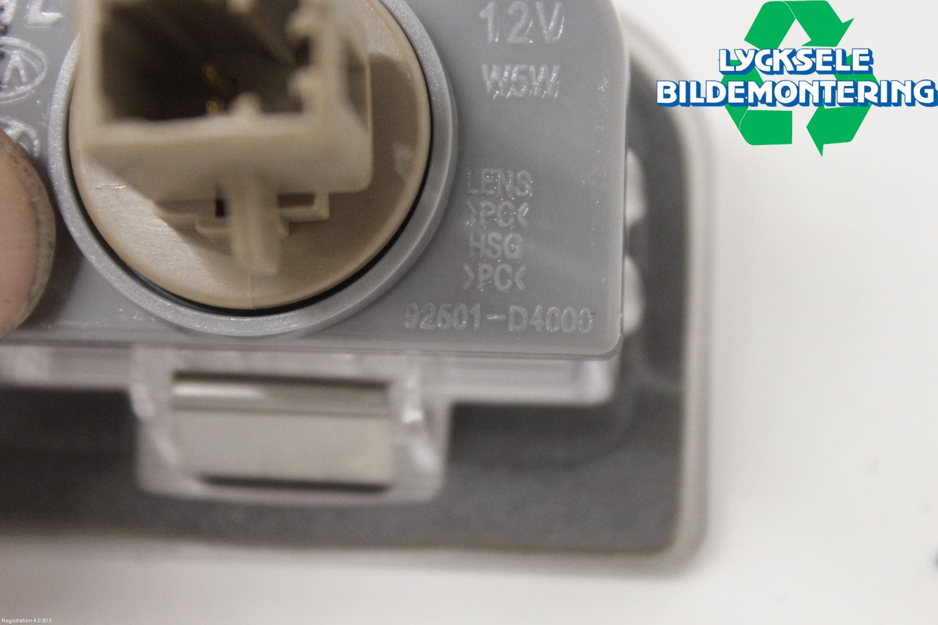 Hyundai i30 PD 17- Skylt Belysning