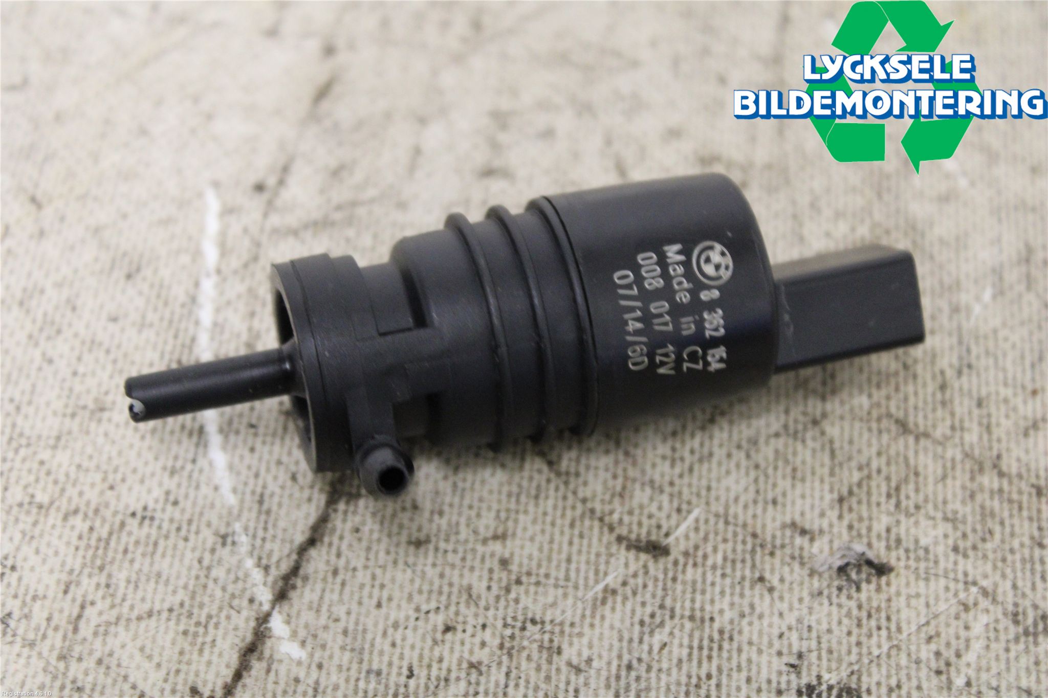 BMW 5 F10/F11/F18 09-17 Spolarpump Baklucka