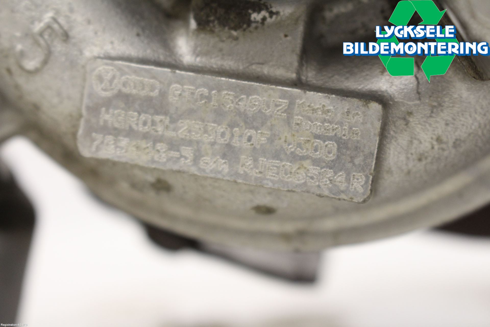 Volkswagen VW PASSAT 11-14 Turboaggregat