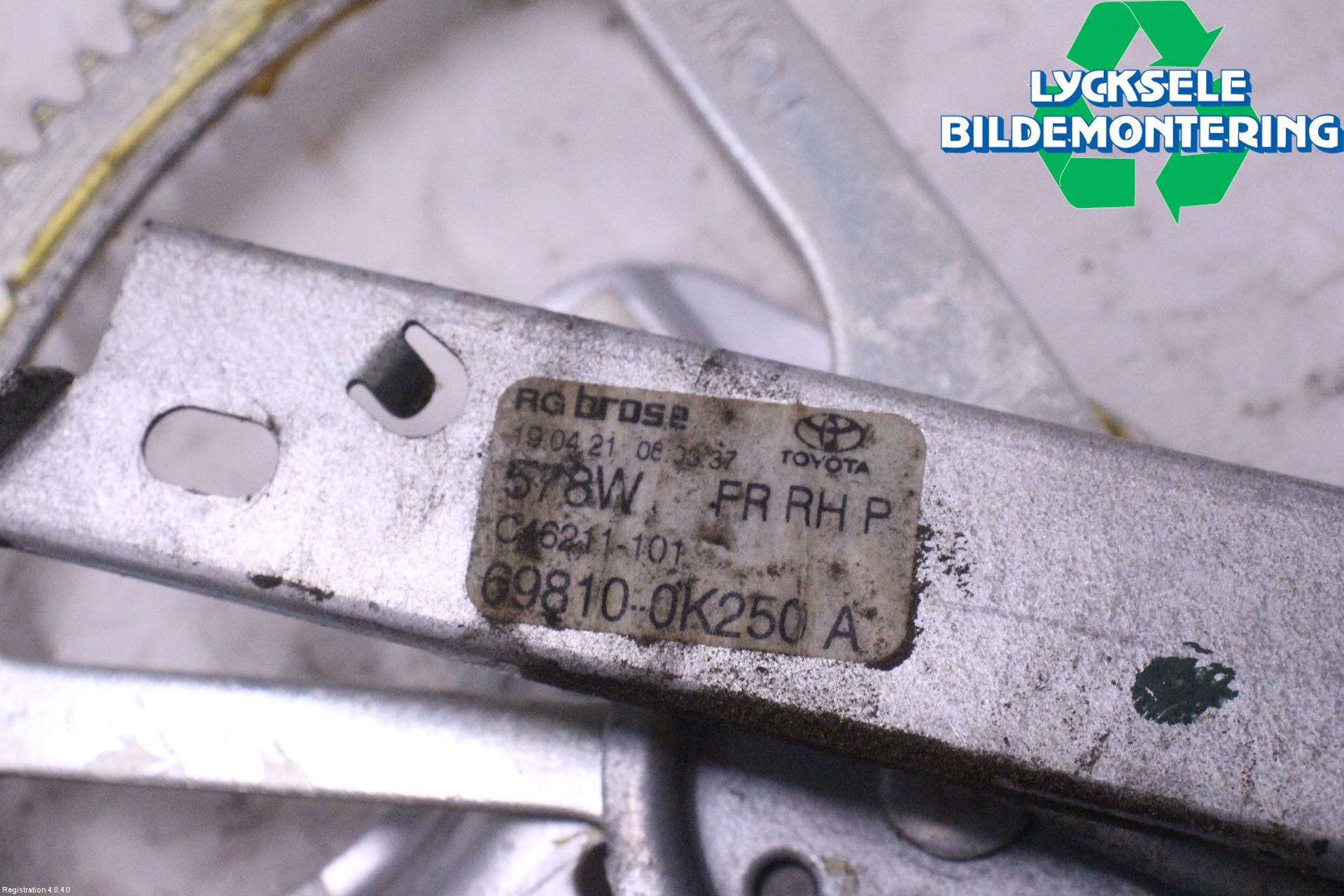 Toyota HILUX 16- Fönsterhiss El Kompl