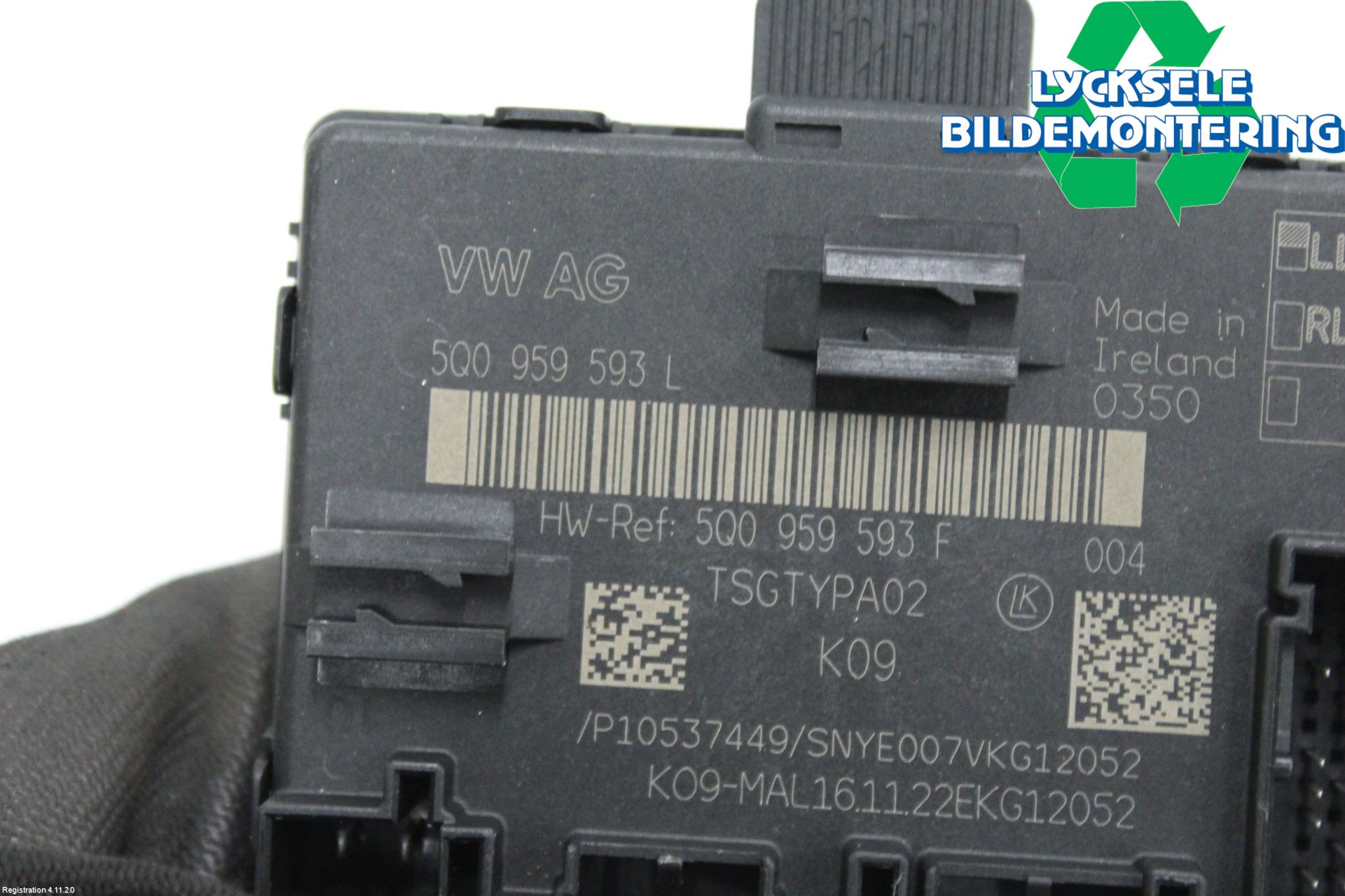 Volkswagen VW GOLF / E-GOLF VIII 20- Styrenhet Dörr