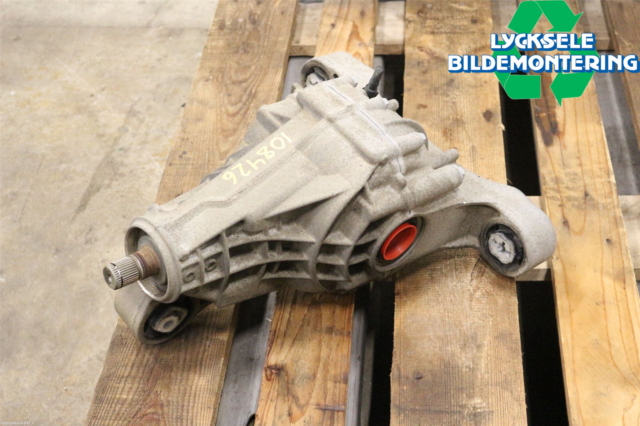 Audi Q7/SQ7 Bakväxel-Diff