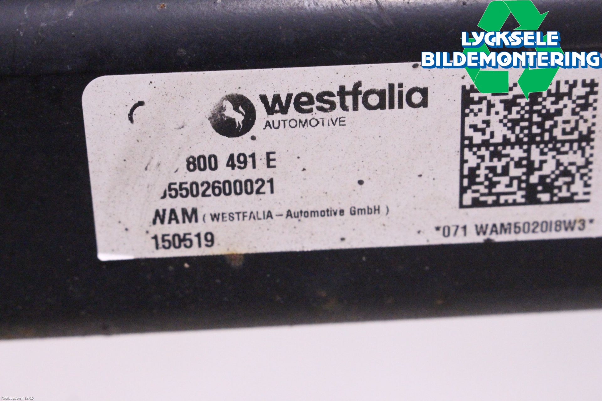 Audi A6 F2/C8 19- Dragkrok