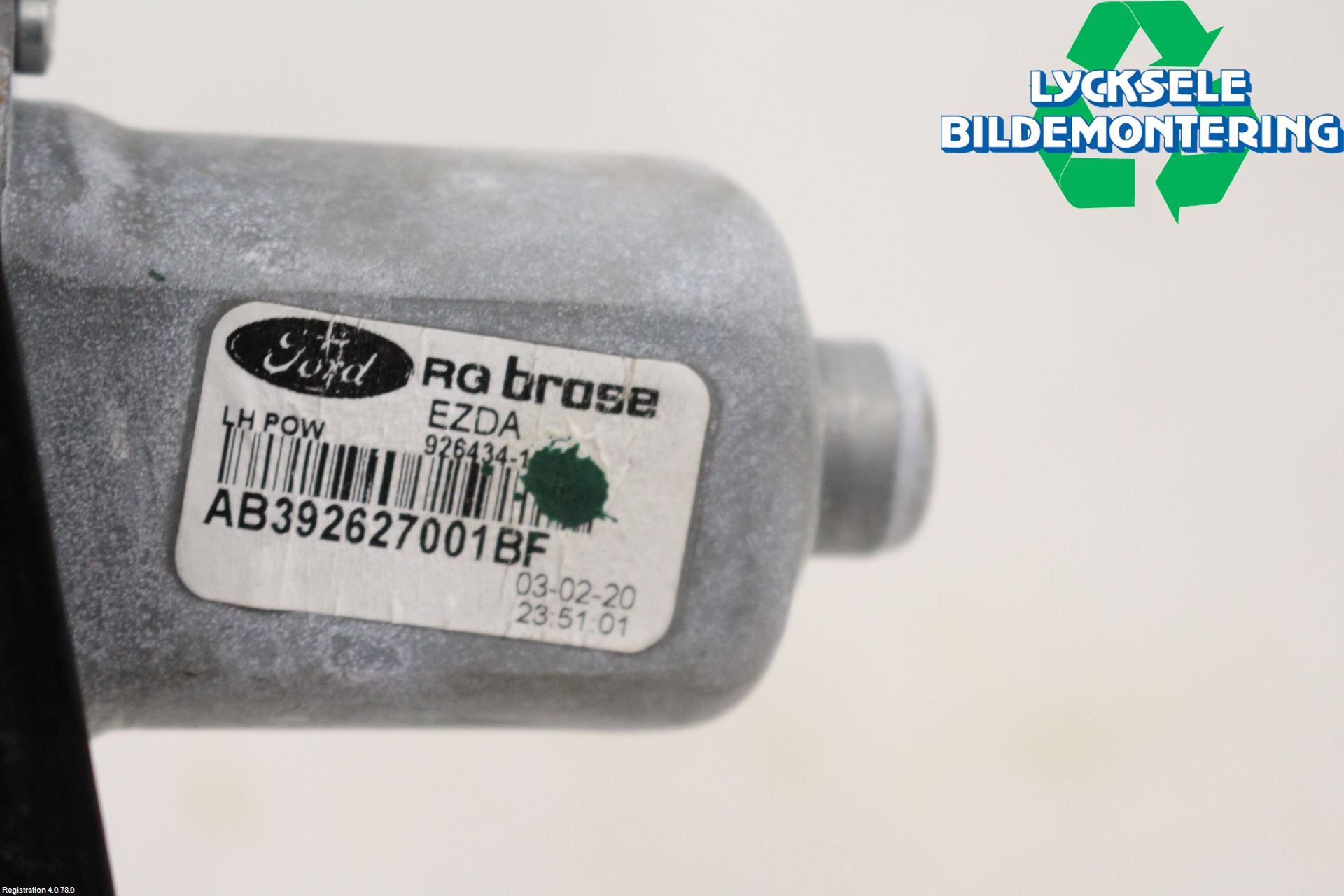 Ford RANGER EU 12-23 Fönsterhiss El Kompl