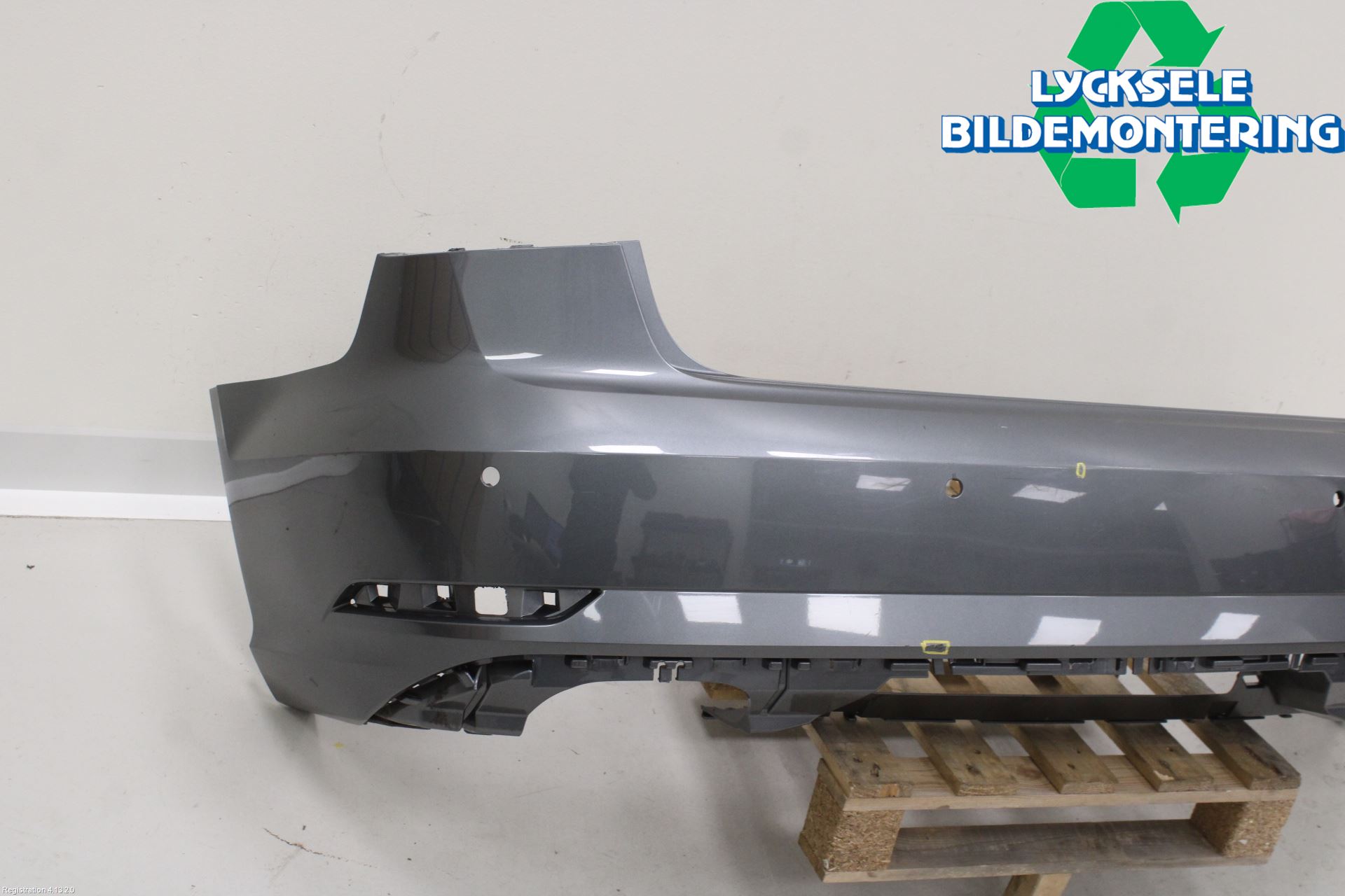 Audi A3/S3 8V 13-20 Stötfångarbeklädnad Bak
